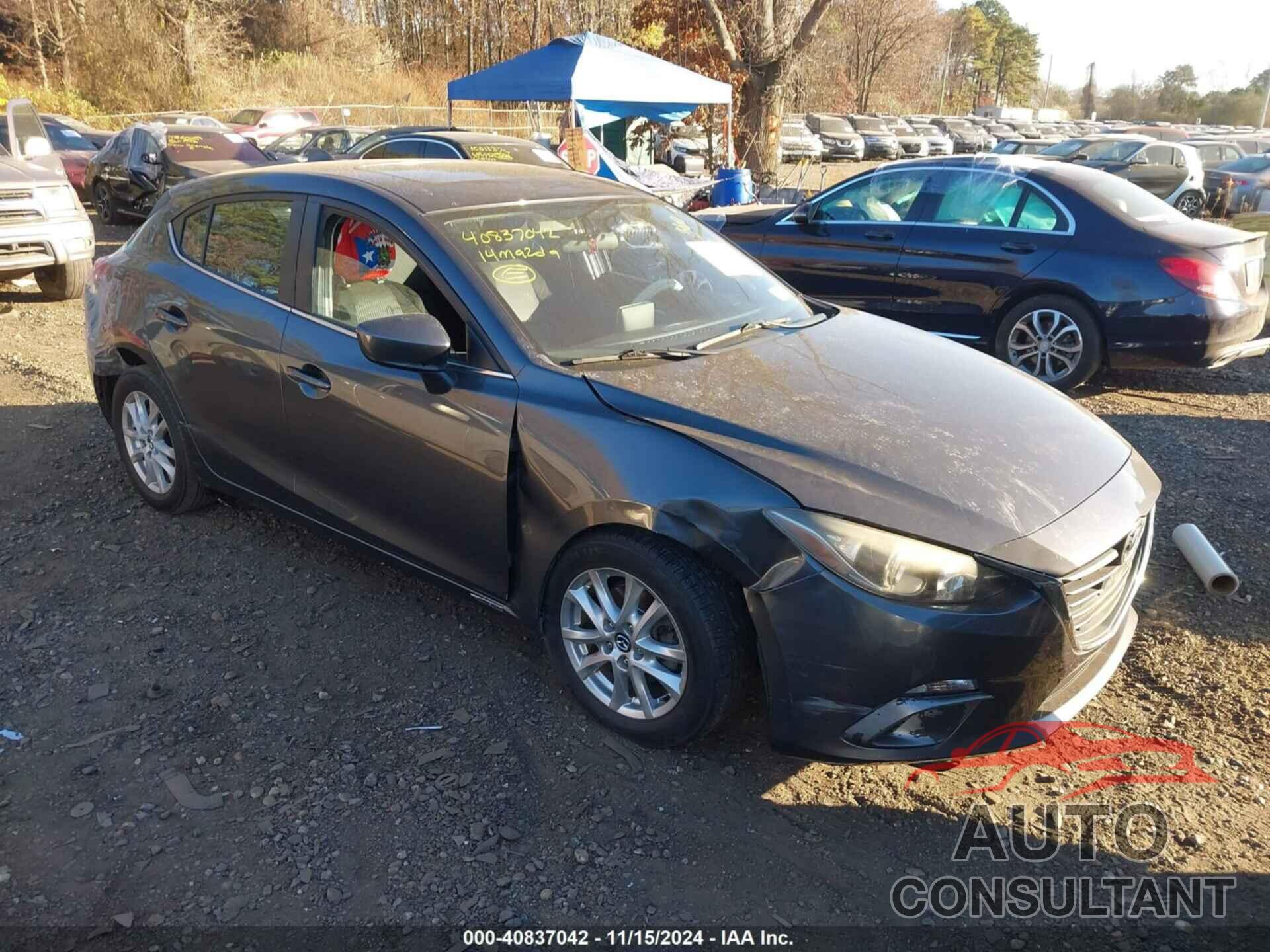 MAZDA MAZDA3 2014 - JM1BM1L79E1205863