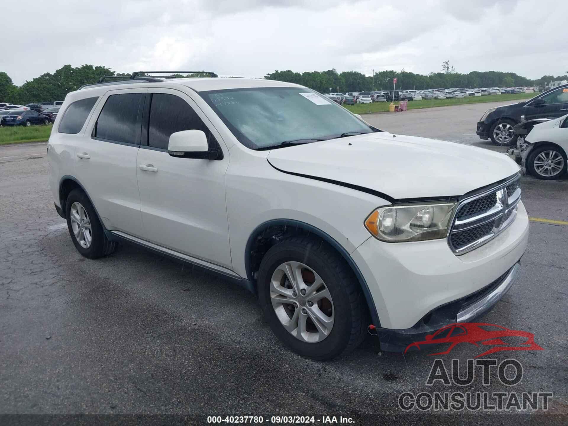 DODGE DURANGO 2012 - 1C4RDHDG9CC144280