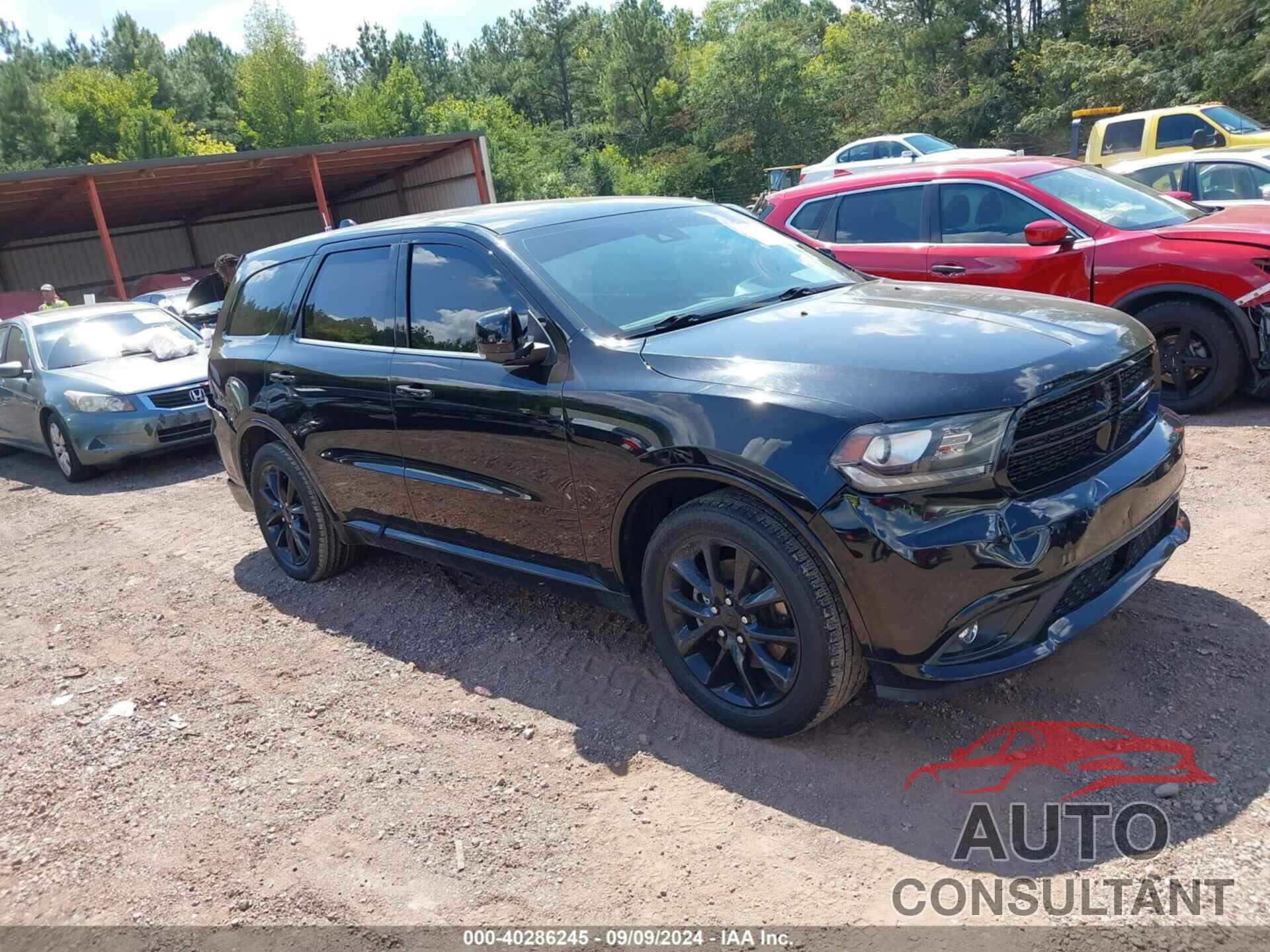 DODGE DURANGO 2017 - 1C4SDHCT2HC816834