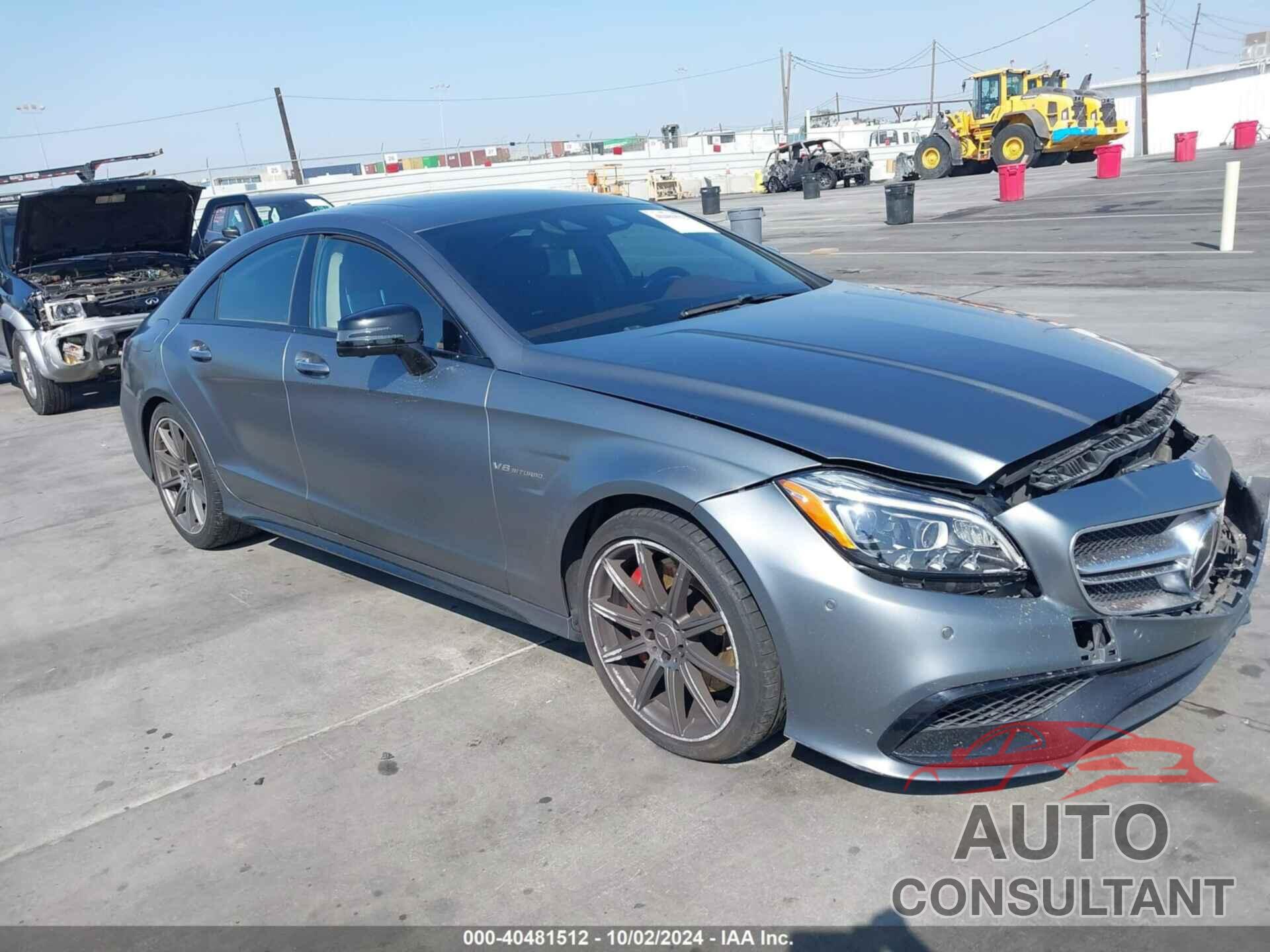 MERCEDES-BENZ AMG CLS 63 2017 - WDDLJ7GB4HA191797