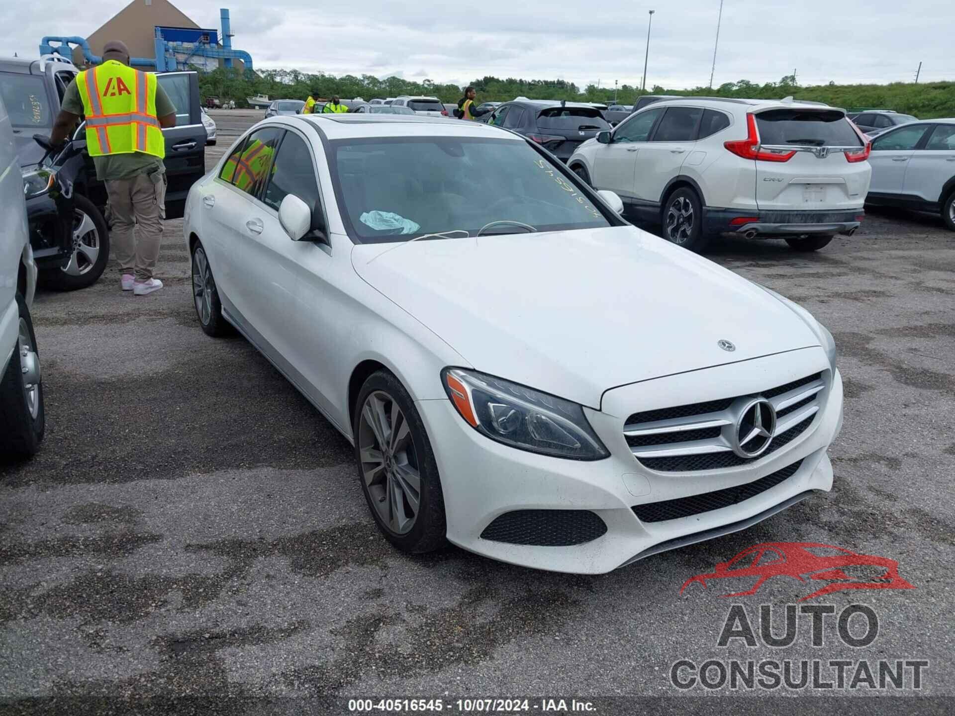 MERCEDES-BENZ C 2018 - 55SWF4JB5JU278880