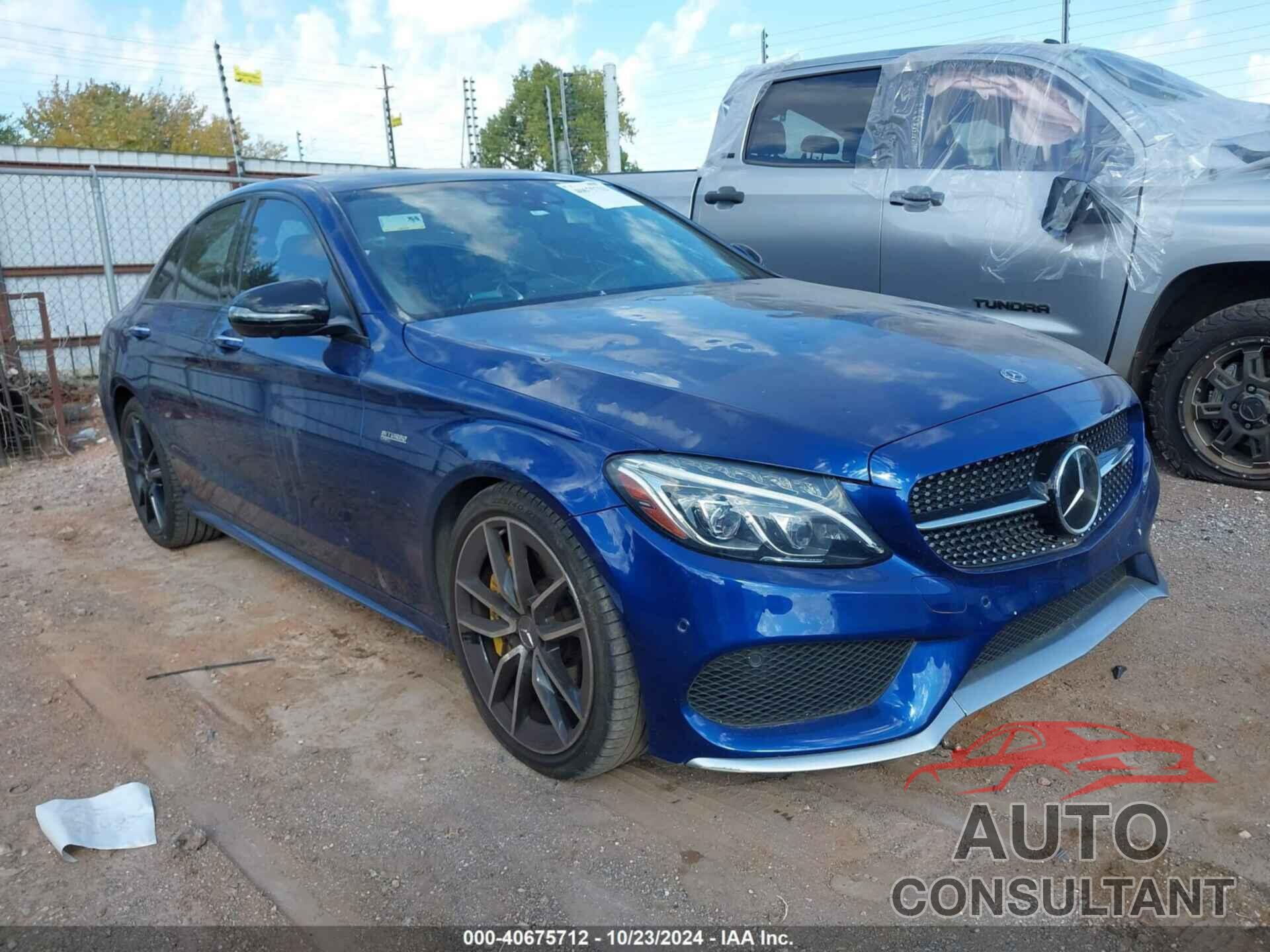 MERCEDES-BENZ AMG C 43 2018 - 55SWF6EB6JU243433