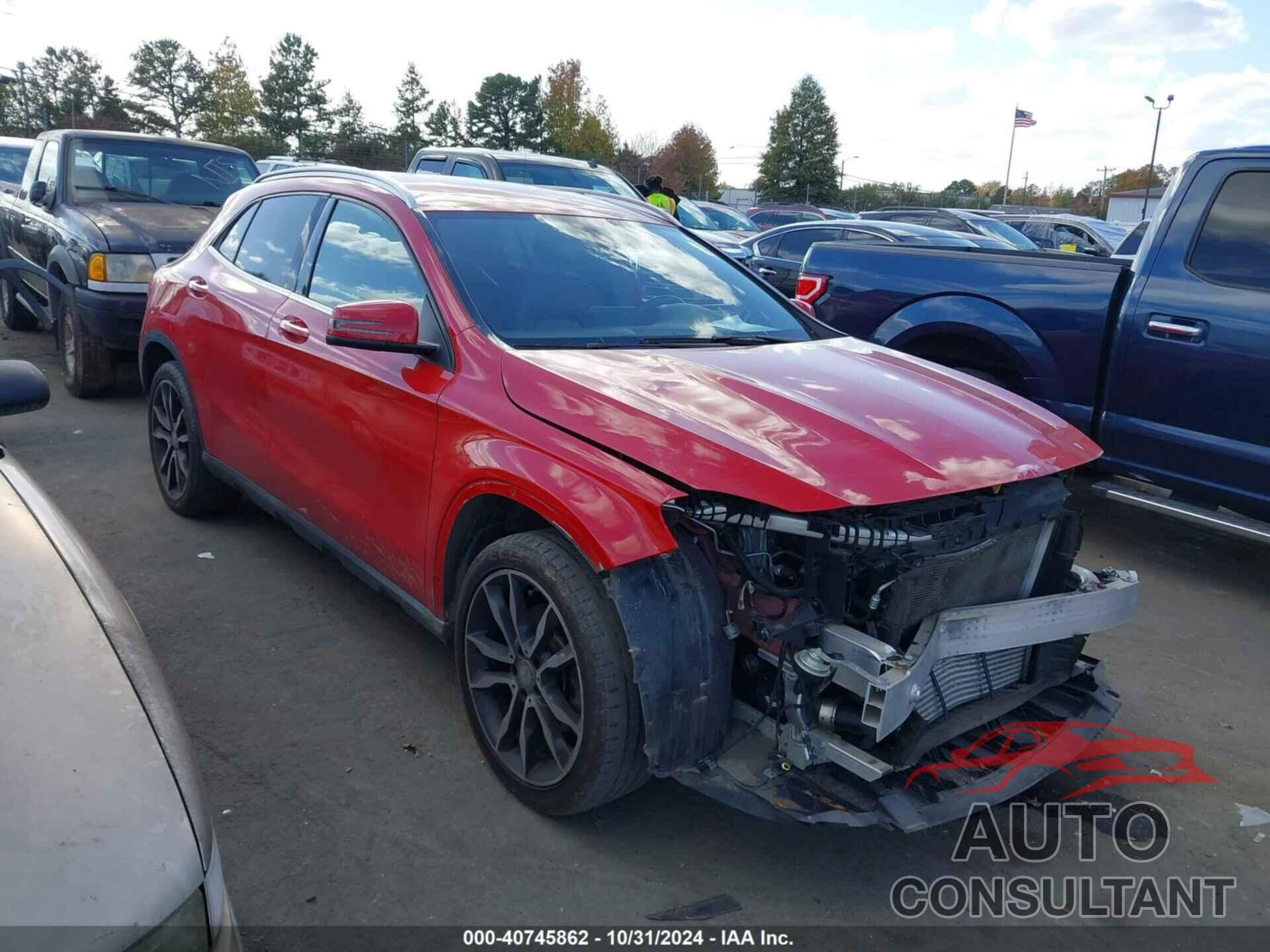 MERCEDES-BENZ GLA 250 2017 - WDCTG4EB4HJ329004