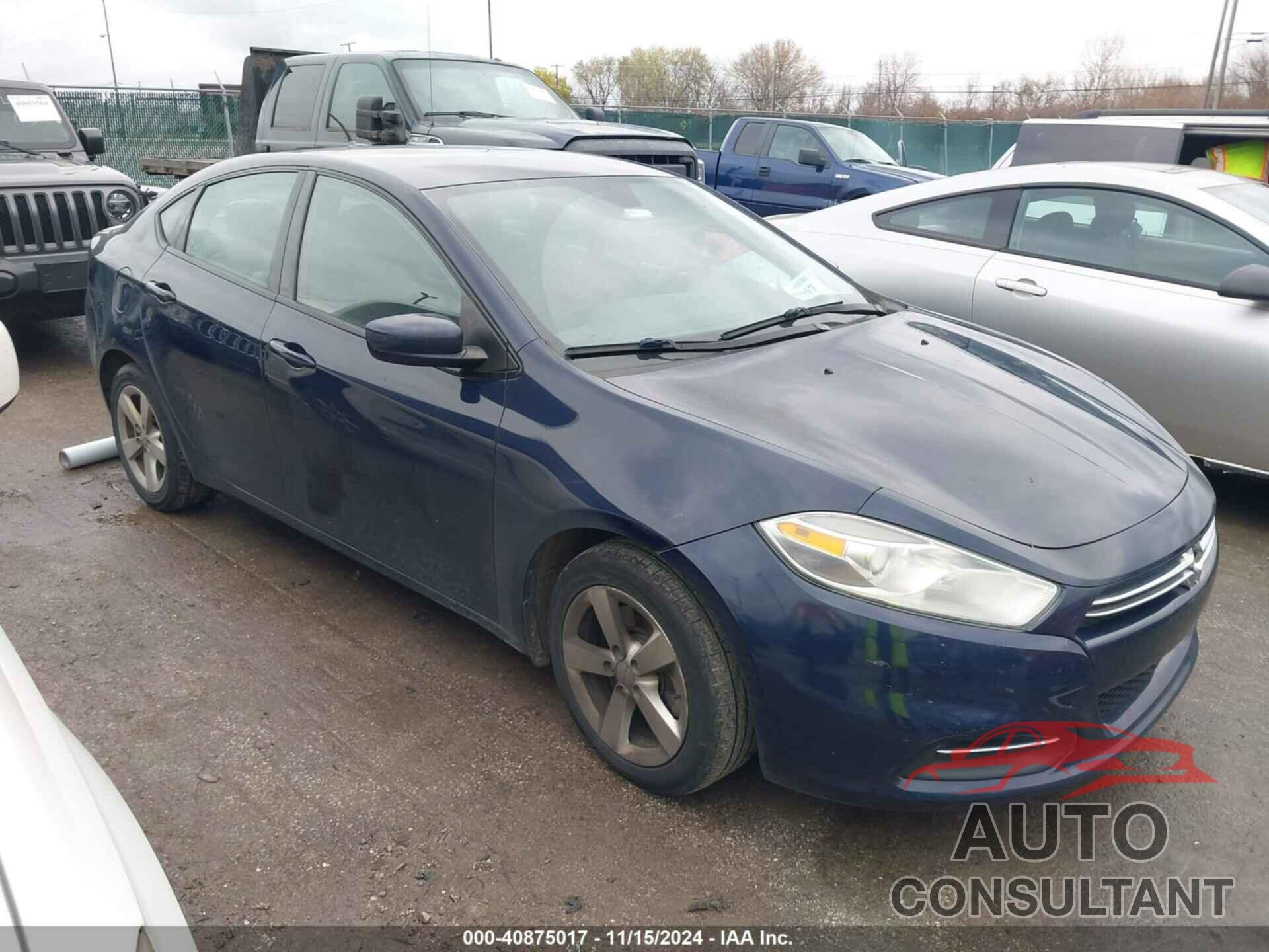 DODGE DART 2015 - 1C3CDFBB4FD222470