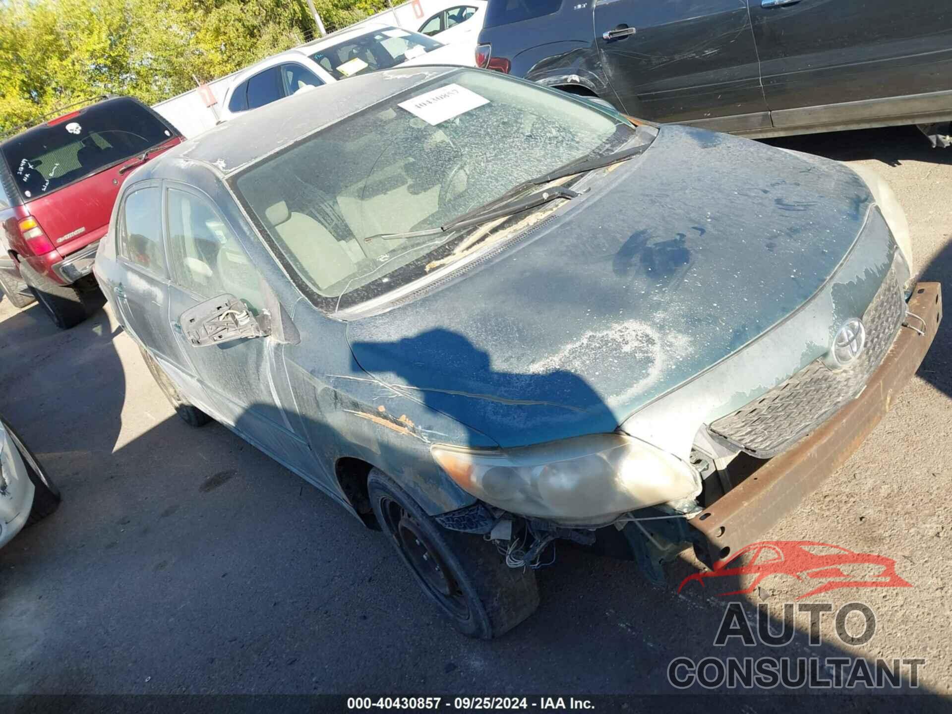 TOYOTA COROLLA 2010 - 1NXBU4EE7AZ224719