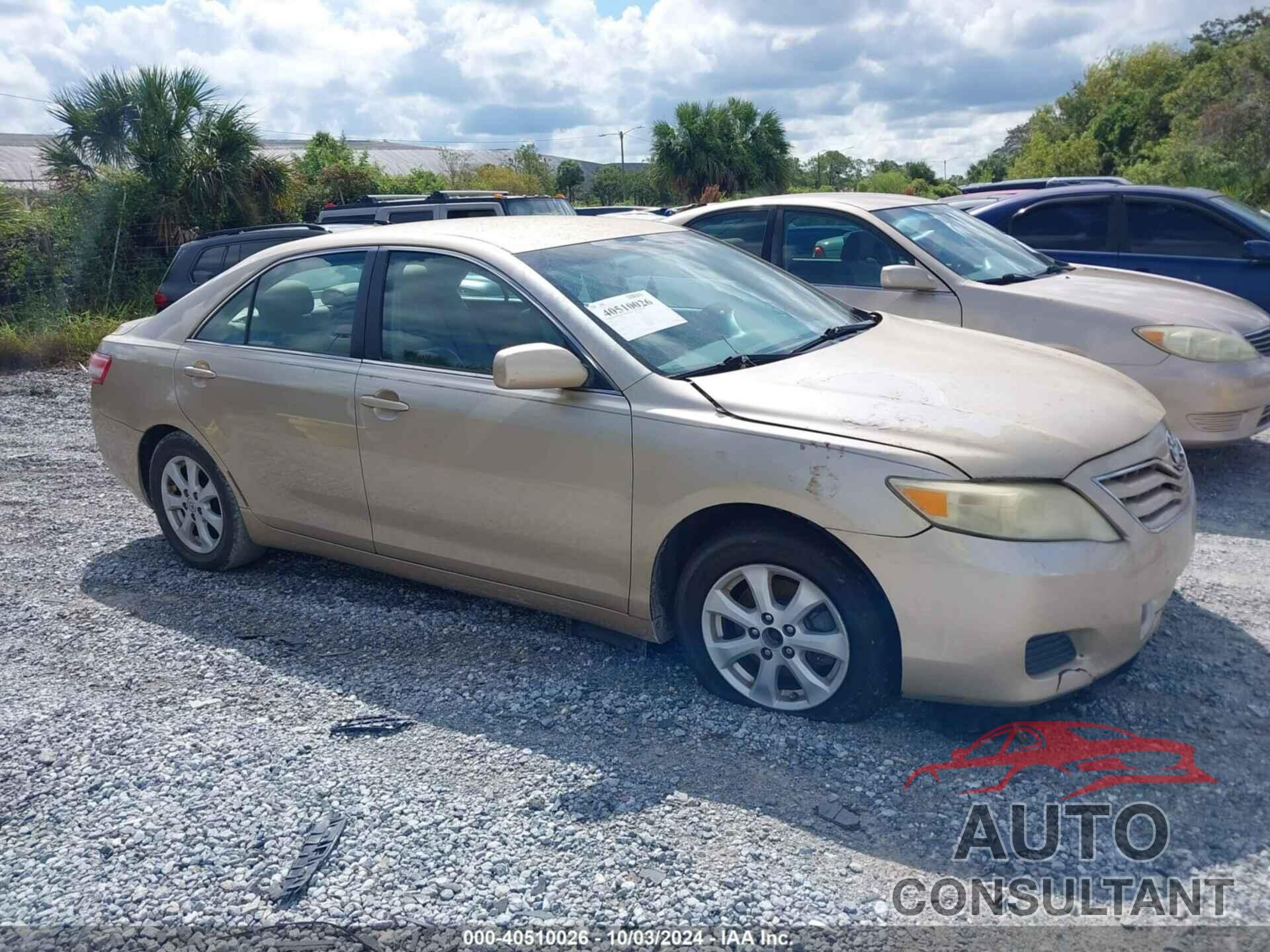 TOYOTA CAMRY 2011 - 4T1BF3EK1BU609348