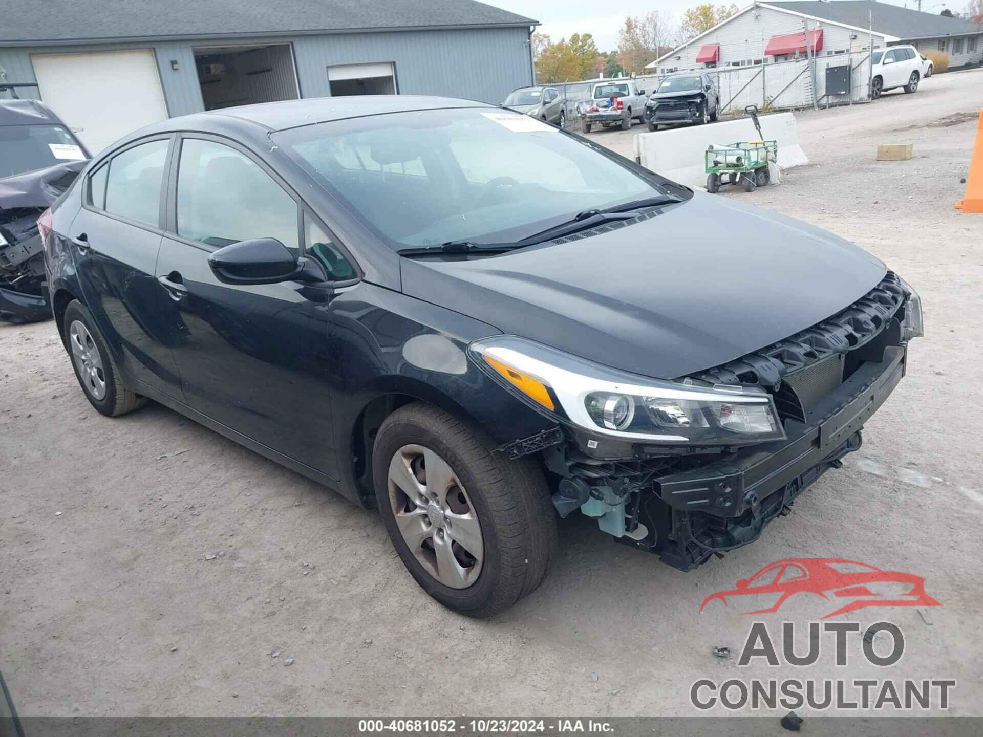 KIA FORTE 2017 - 3KPFK4A70HE031758