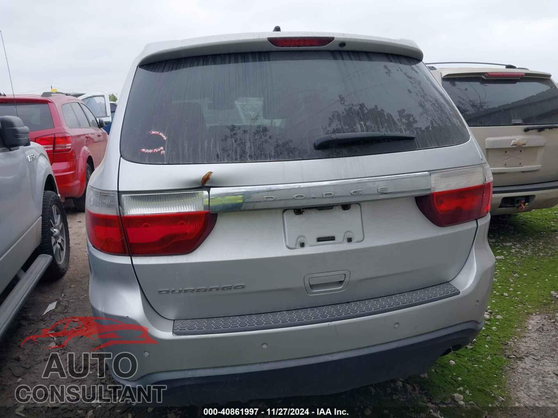 DODGE DURANGO 2011 - 1D4RD2GG2BC711505