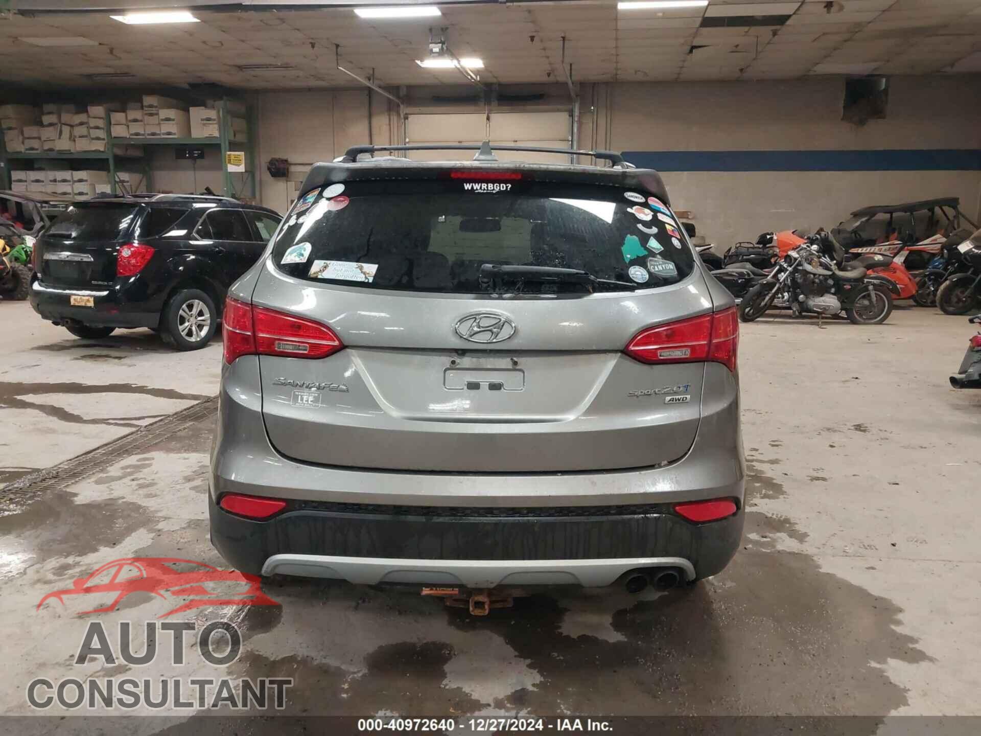 HYUNDAI SANTA FE 2013 - 5XYZUDLA4DG113473