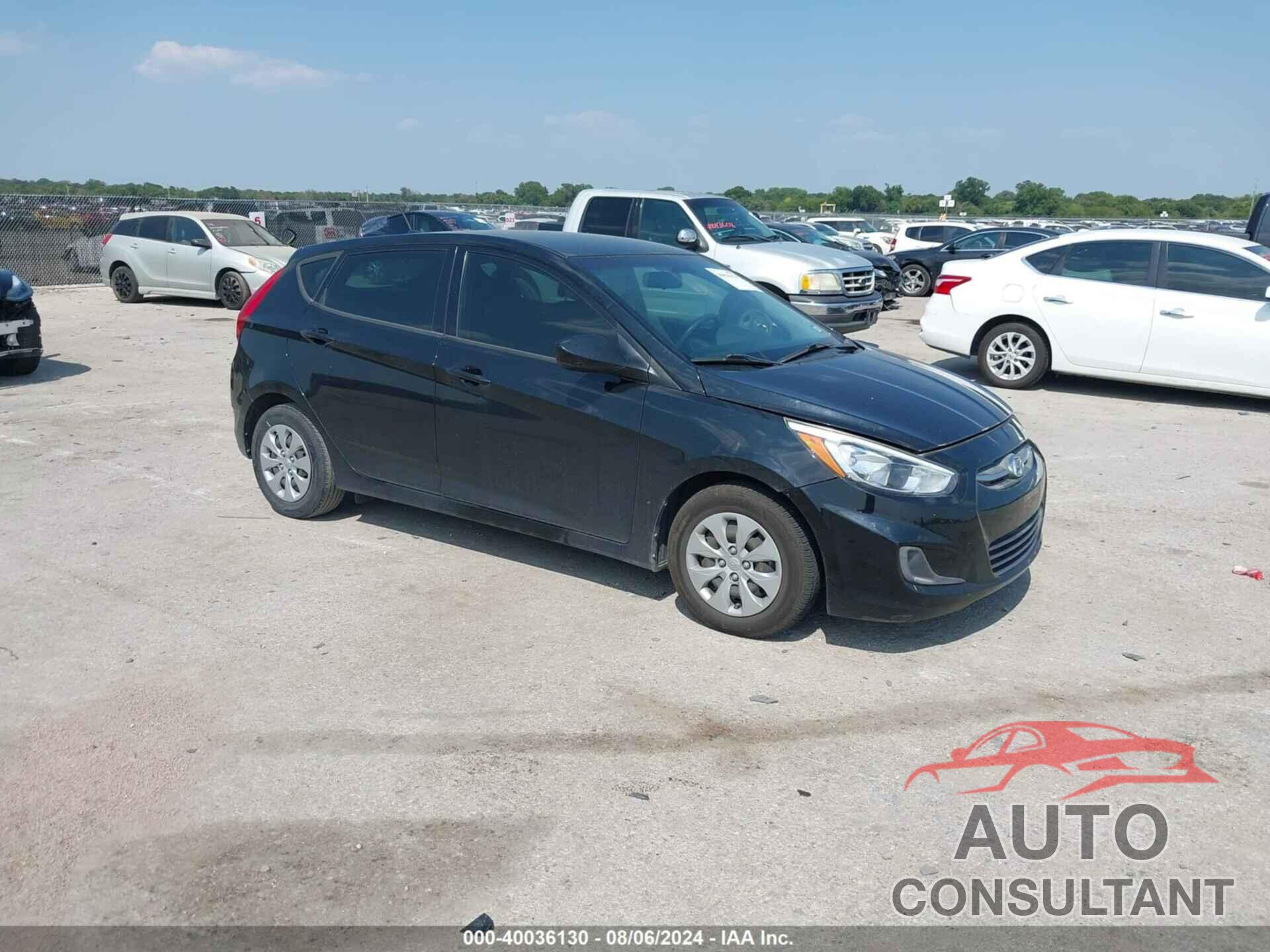 HYUNDAI ACCENT 2017 - KMHCT5AE5HU353894