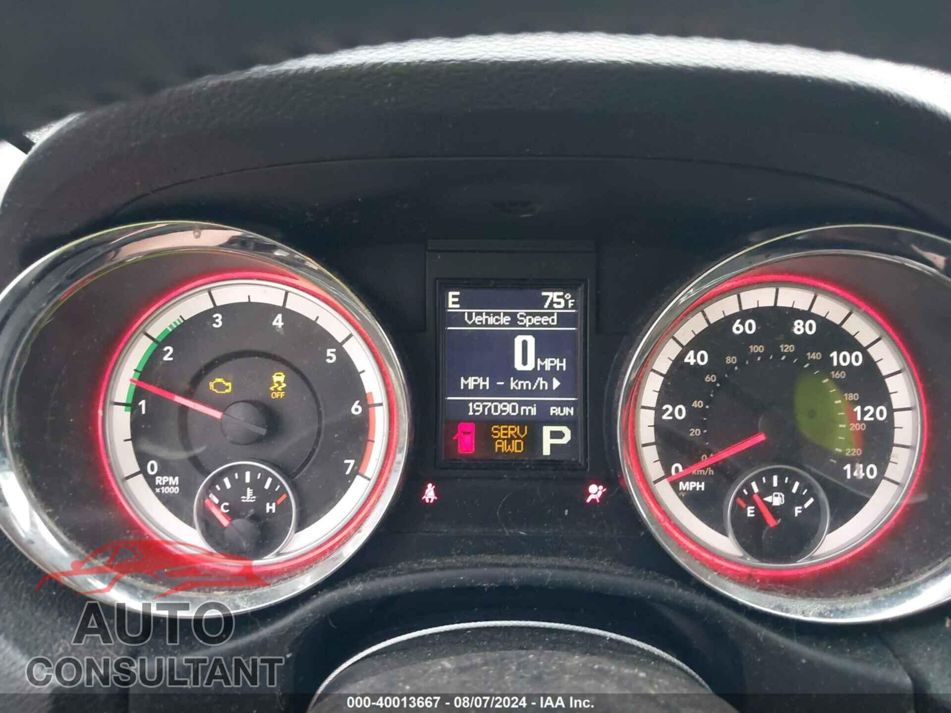 DODGE DURANGO 2013 - 1C4SDJCT6DC651601