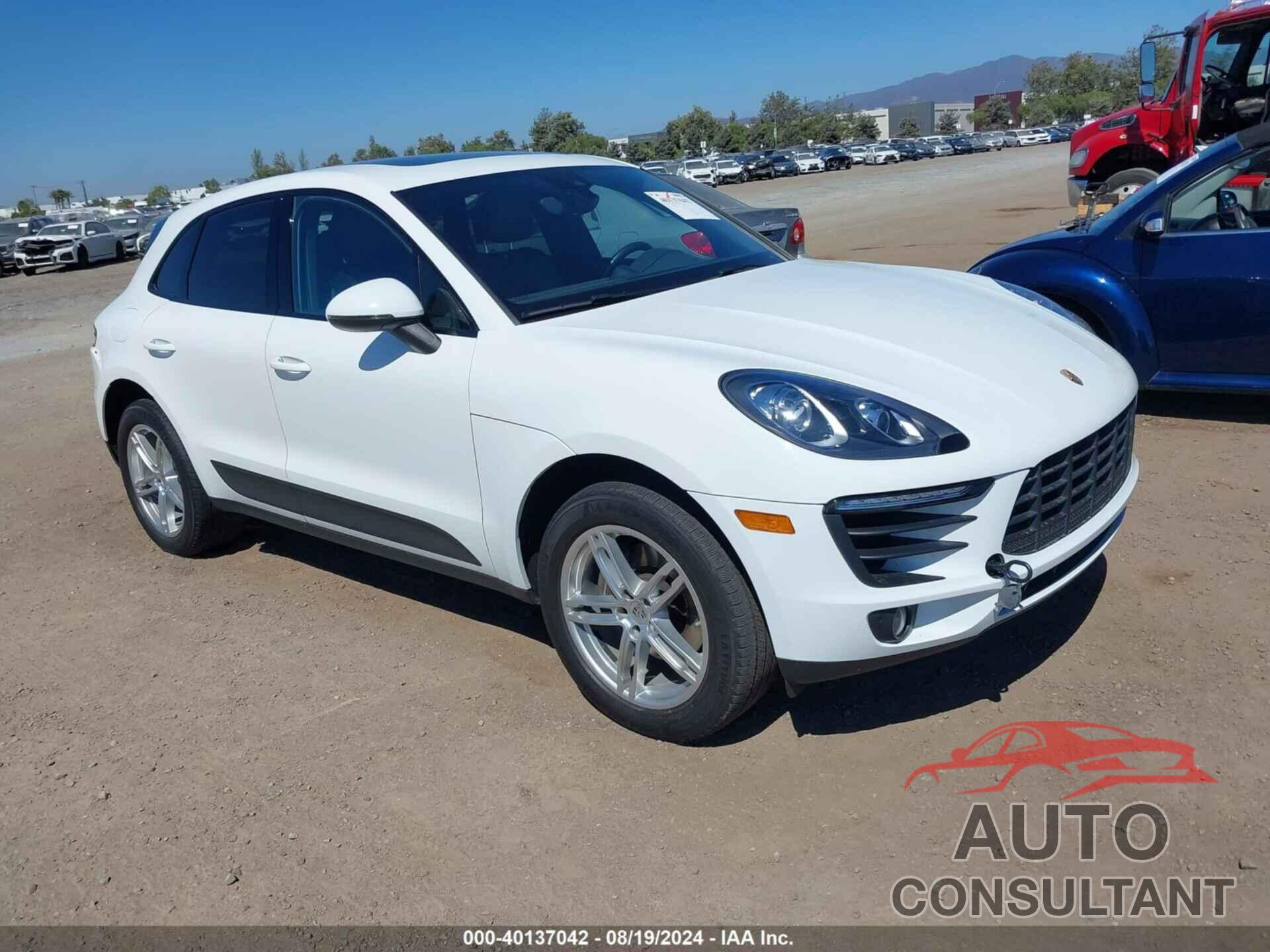 PORSCHE MACAN 2017 - WP1AA2A53HLB05938