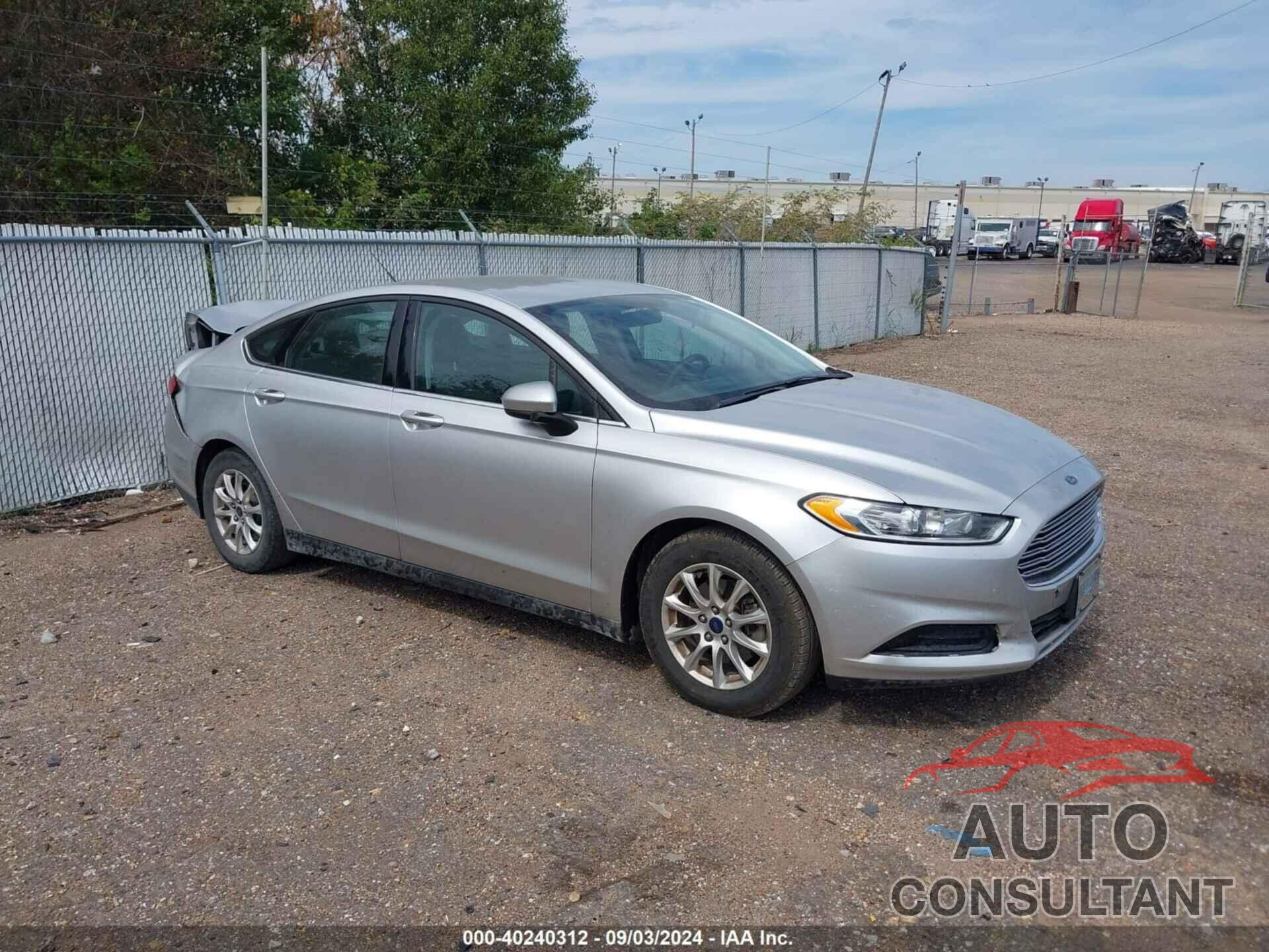 FORD FUSION 2016 - 3FA6P0G74GR205524