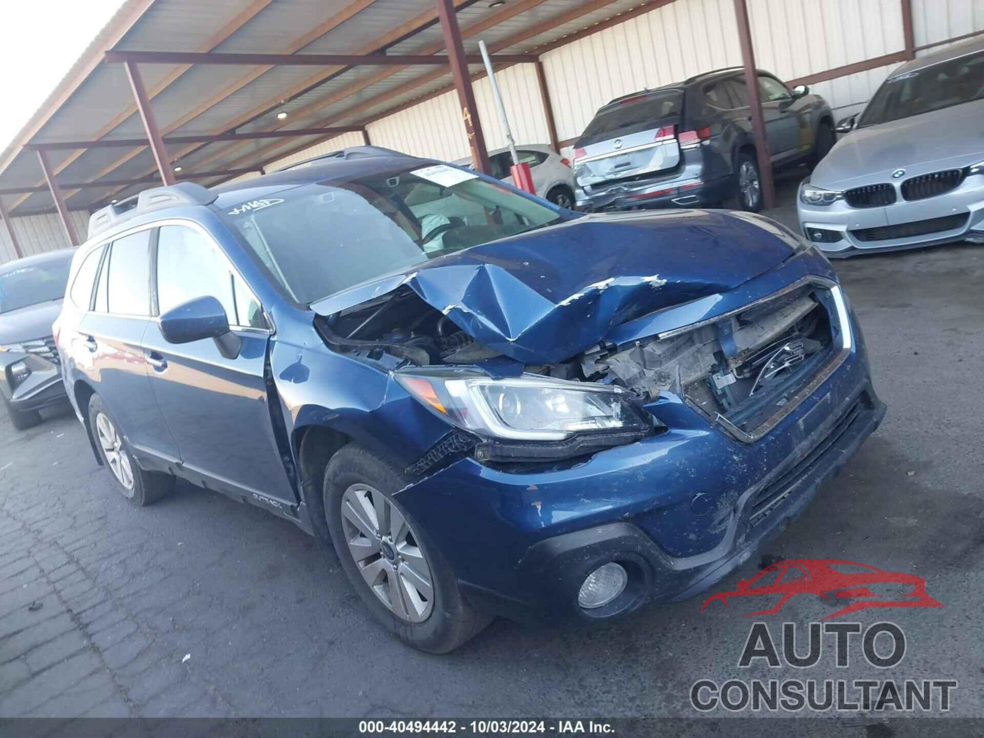 SUBARU OUTBACK 2019 - 4S4BSAFC1K3304722