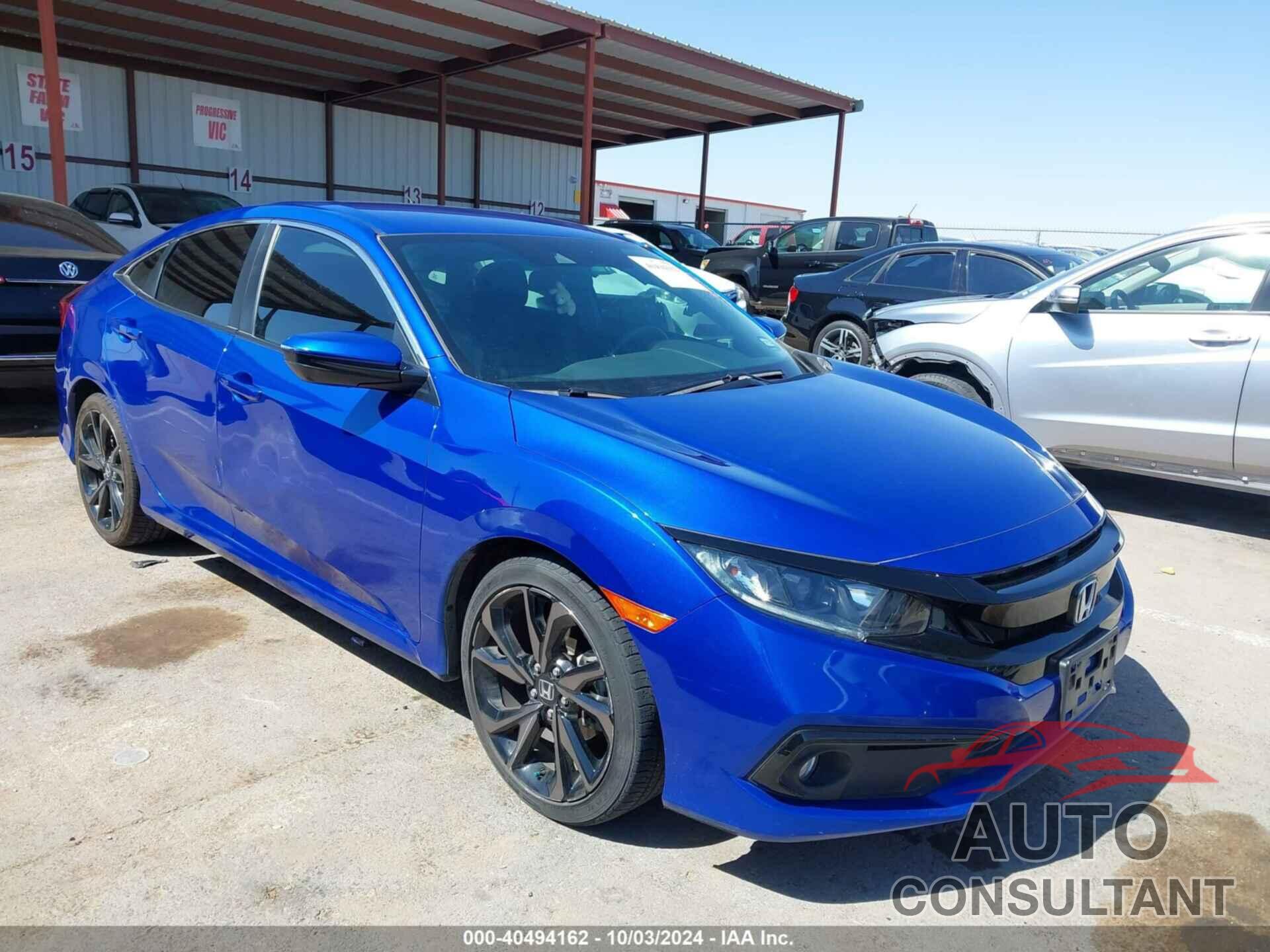 HONDA CIVIC 2020 - 19XFC2F81LE027679