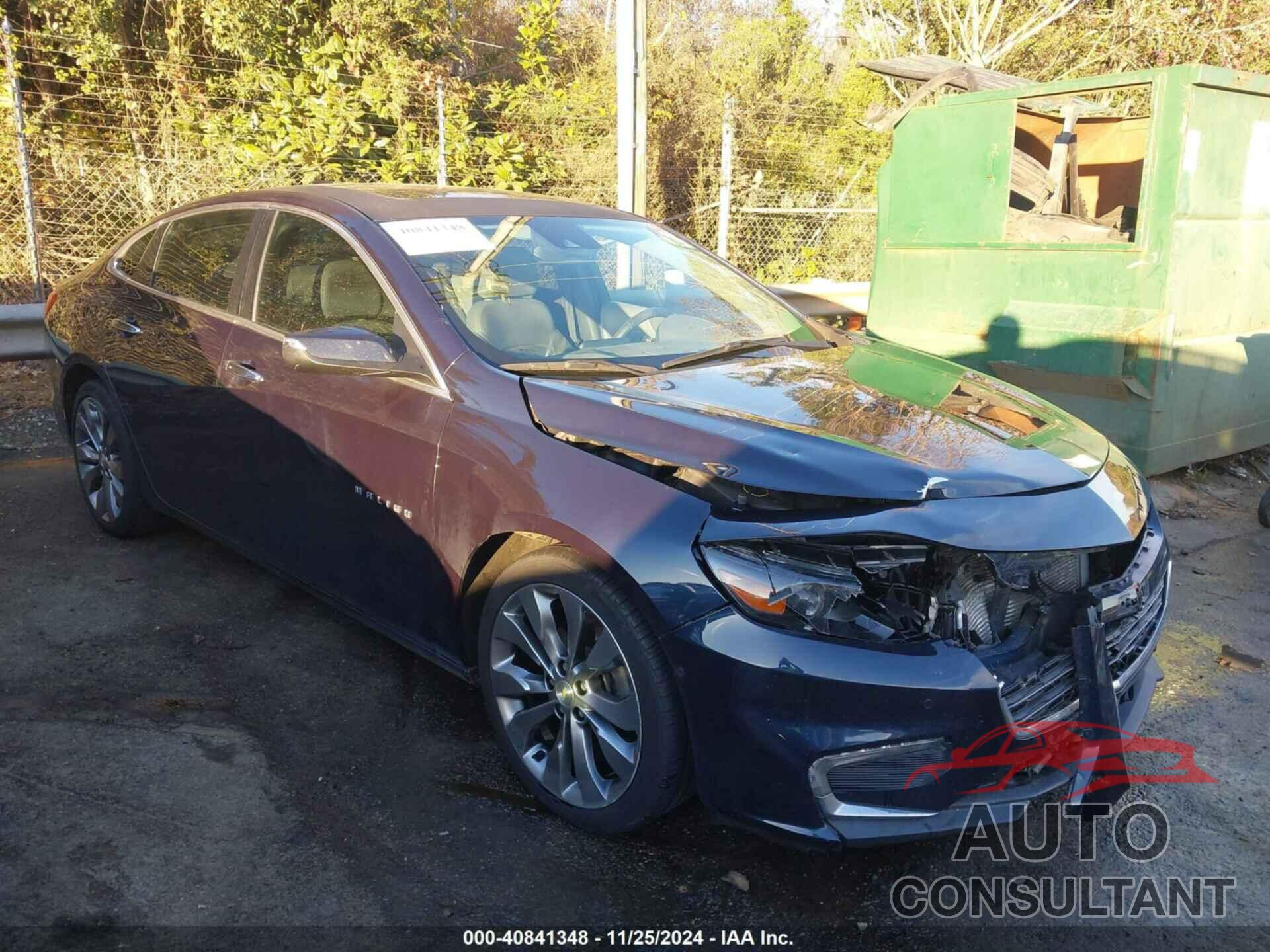 CHEVROLET MALIBU 2016 - 1G1ZH5SXXGF278489