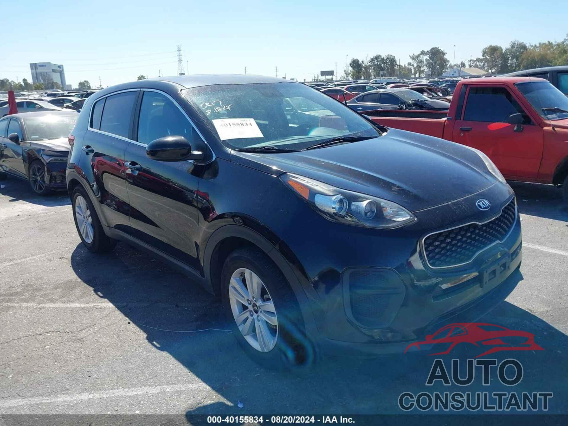 KIA SPORTAGE 2017 - KNDPM3ACXH7218074