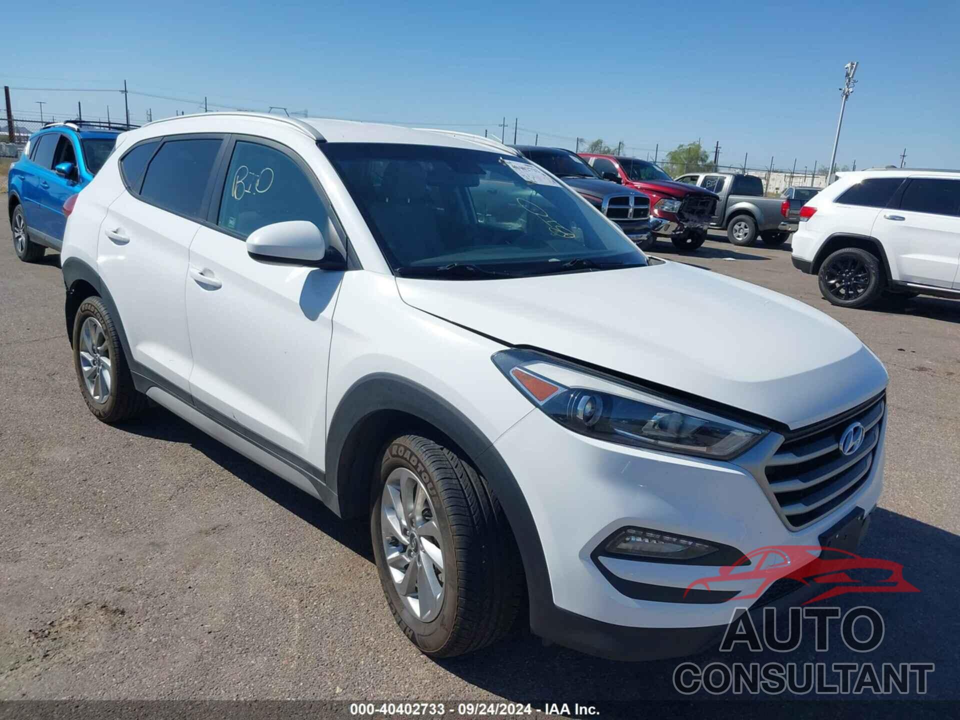 HYUNDAI TUCSON 2018 - KM8J3CA40JU793594