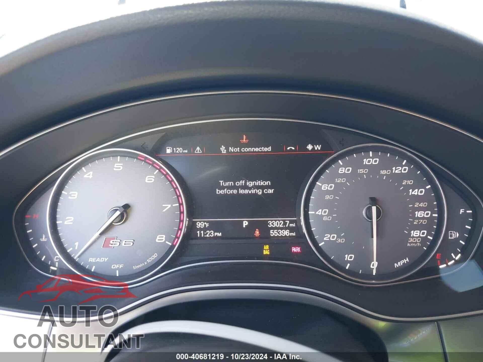 AUDI S6 2016 - WAUF2AFC8GN118478