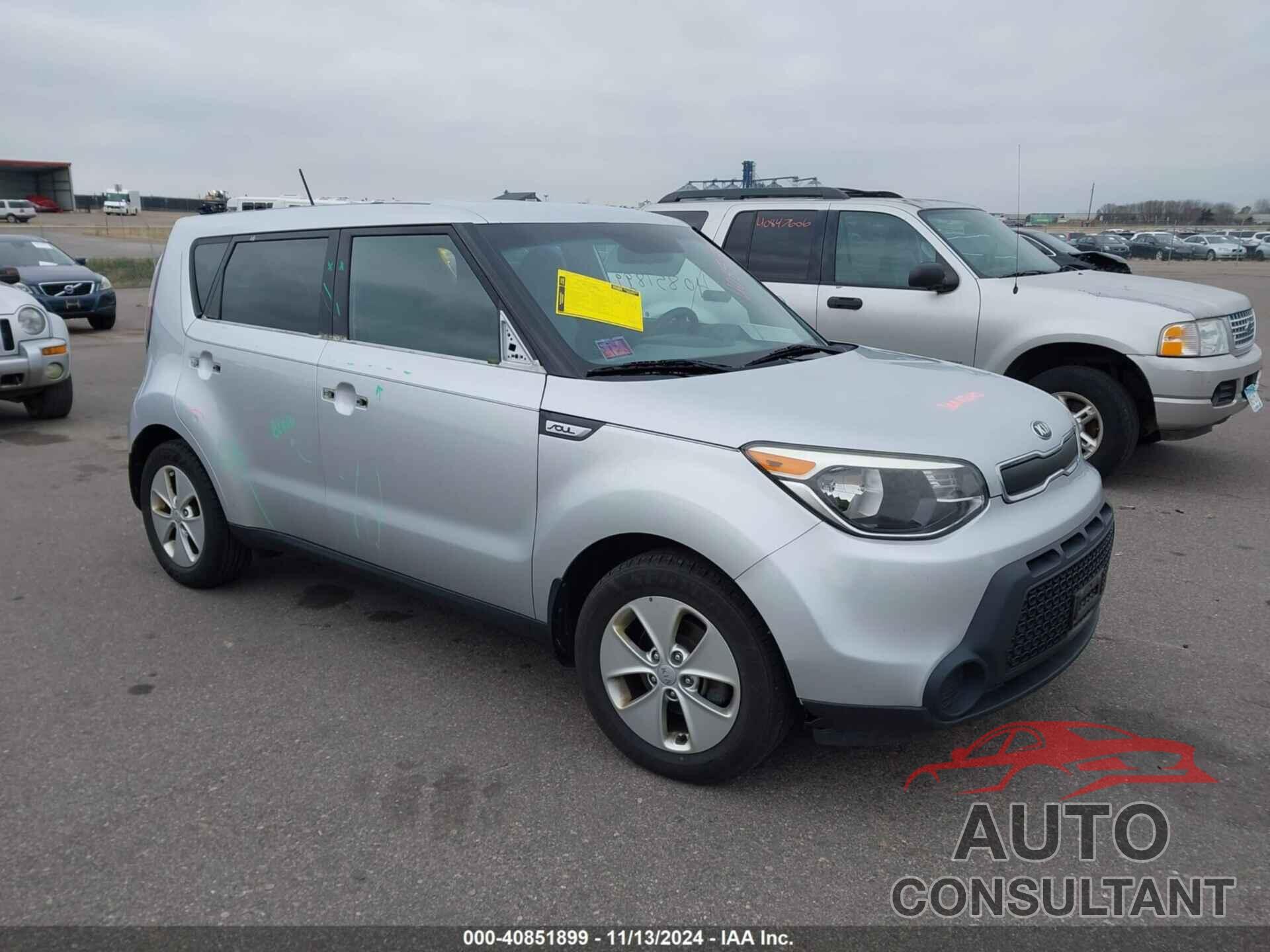 KIA SOUL 2015 - KNDJN2A27F7816706