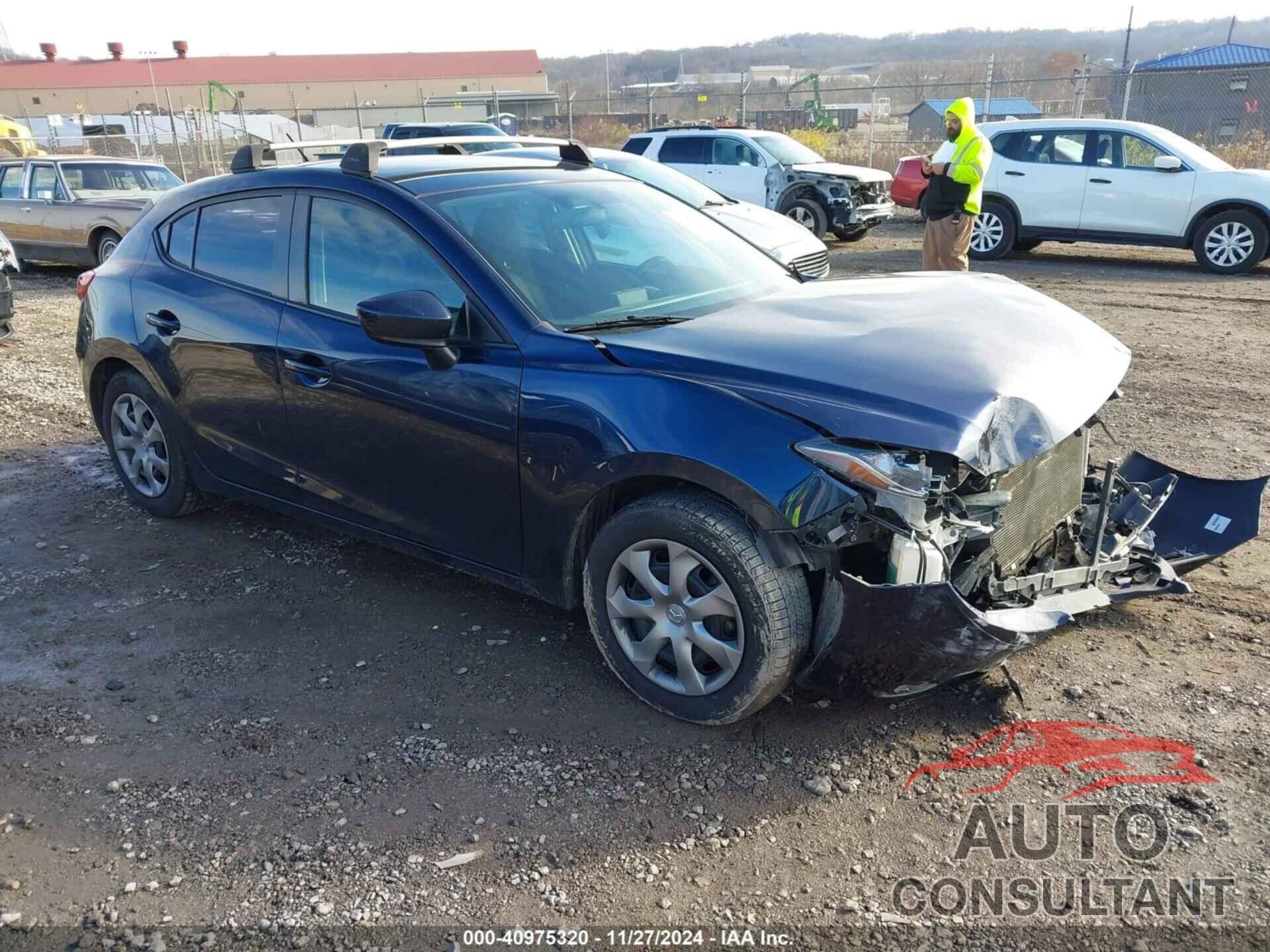 MAZDA MAZDA3 2014 - JM1BM1K78E1137086