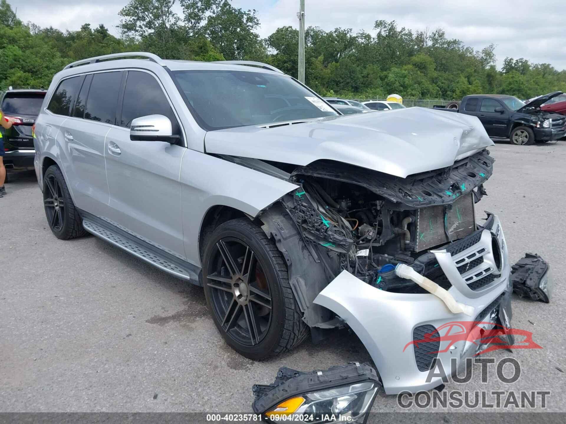 MERCEDES-BENZ GLS 450 2017 - 4JGDF6EE3HA925199