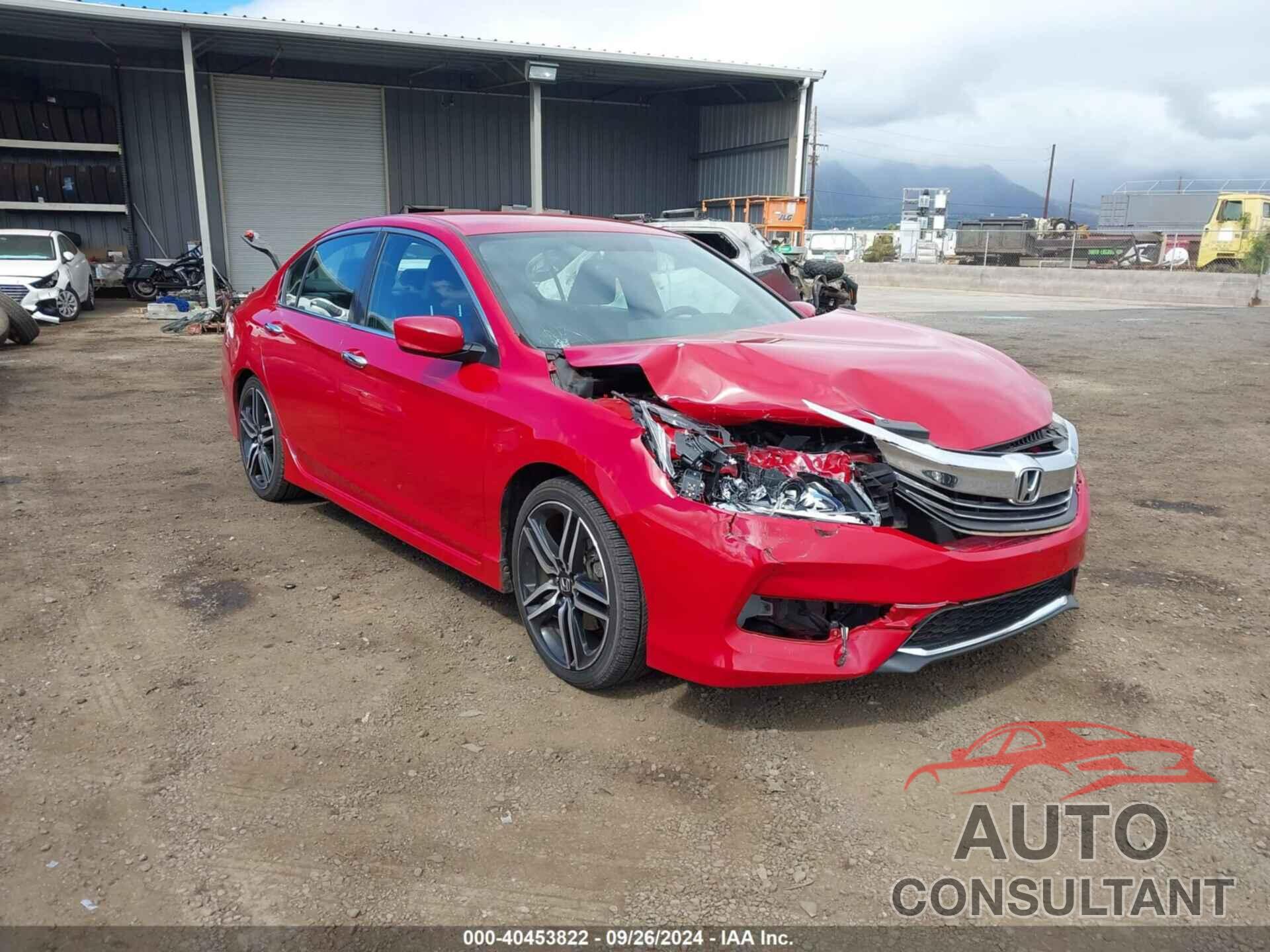 HONDA ACCORD 2016 - 1HGCR2F51GA103614