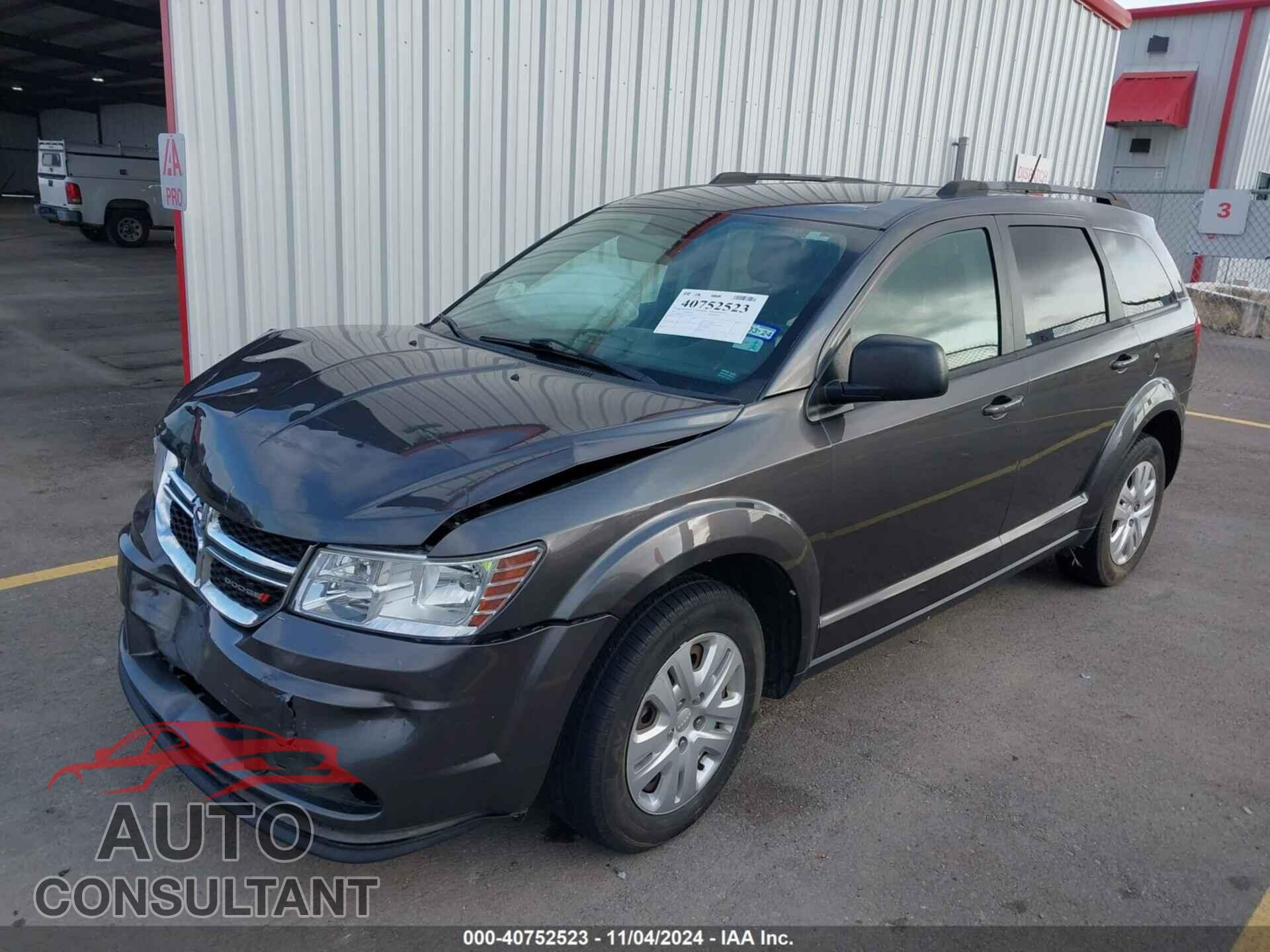 DODGE JOURNEY 2017 - 3C4PDCAB5HT562074