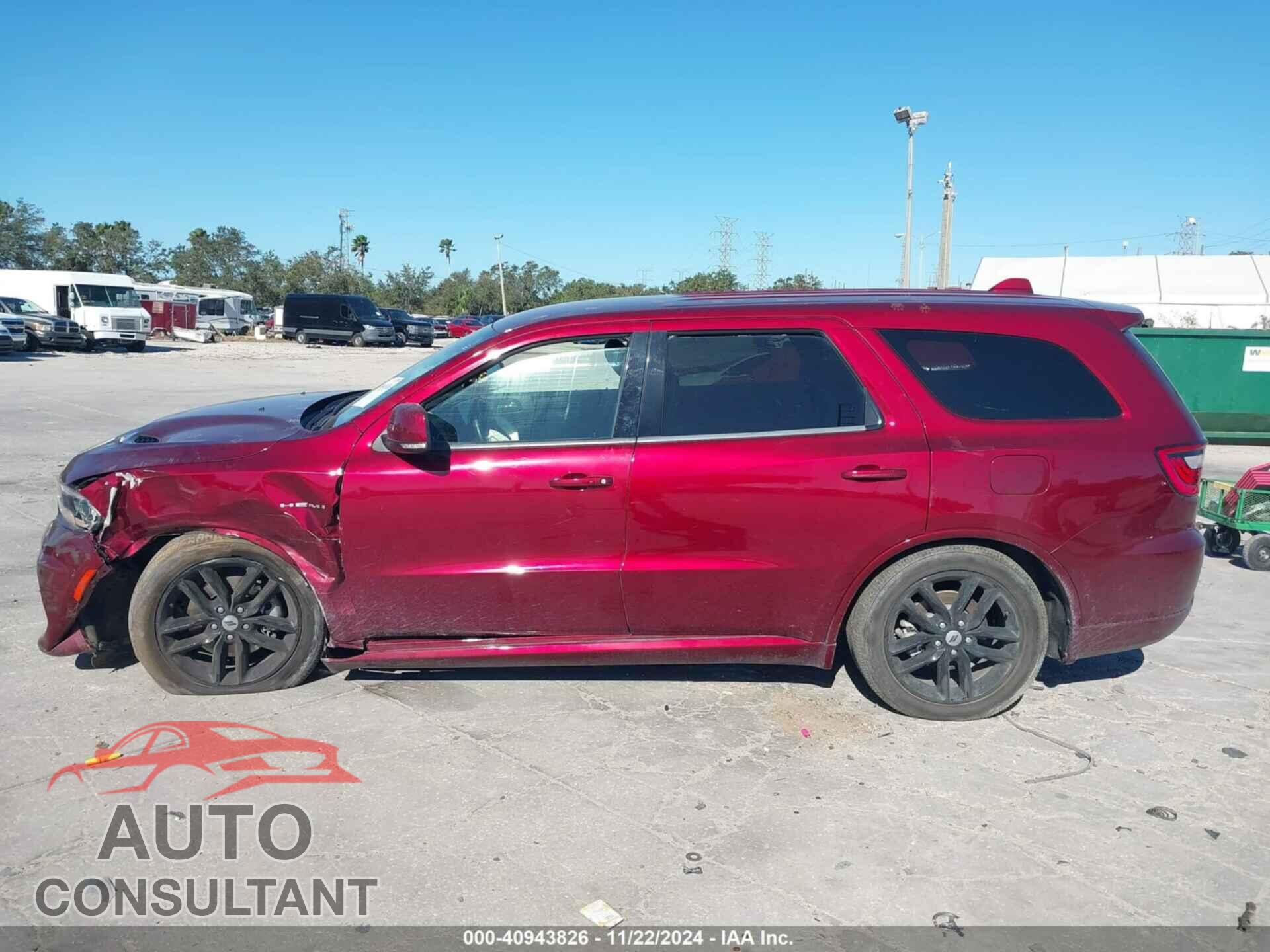 DODGE DURANGO 2022 - 1C4SDHCTXNC226392