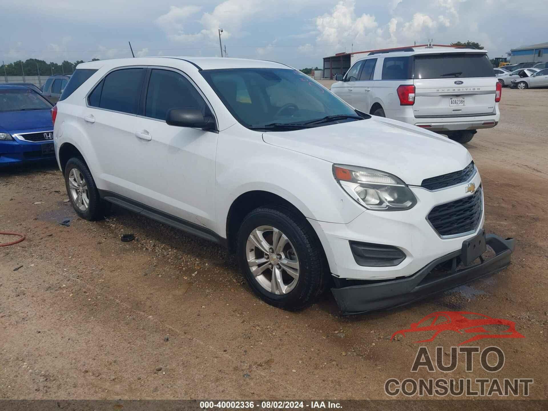 CHEVROLET EQUINOX 2016 - 2GNALBEK5G1159202