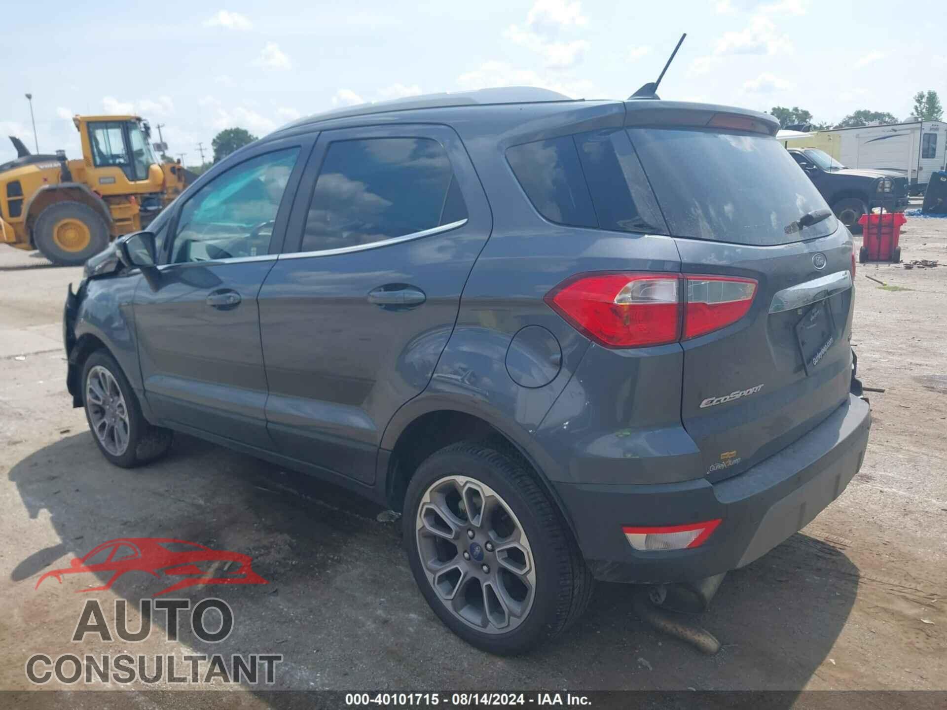 FORD ECOSPORT 2022 - MAJ6S3KL3NC463436