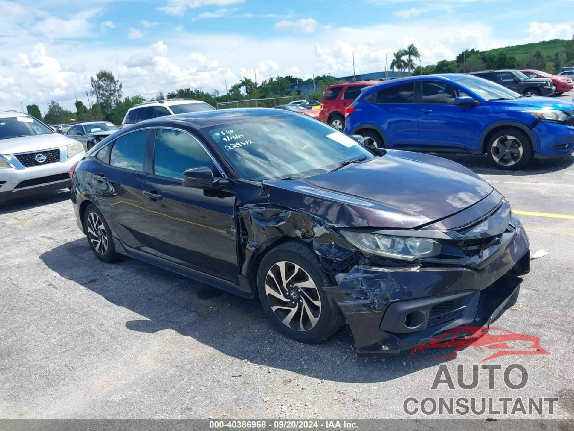 HONDA CIVIC 2016 - 19XFC2F70GE229572