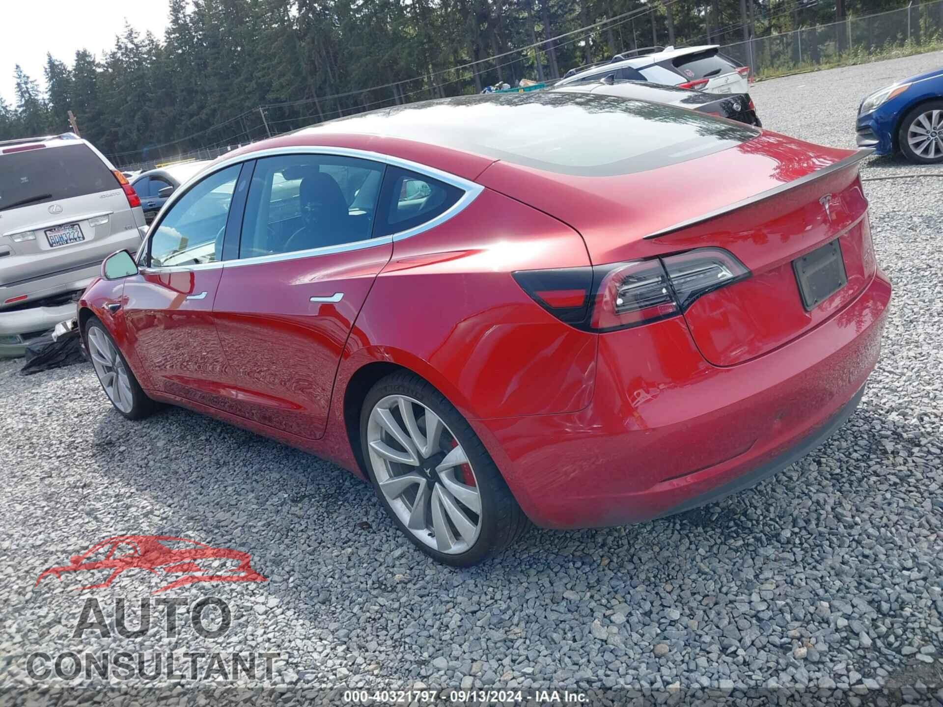 TESLA MODEL 3 2019 - 5YJ3E1EB6KF368024