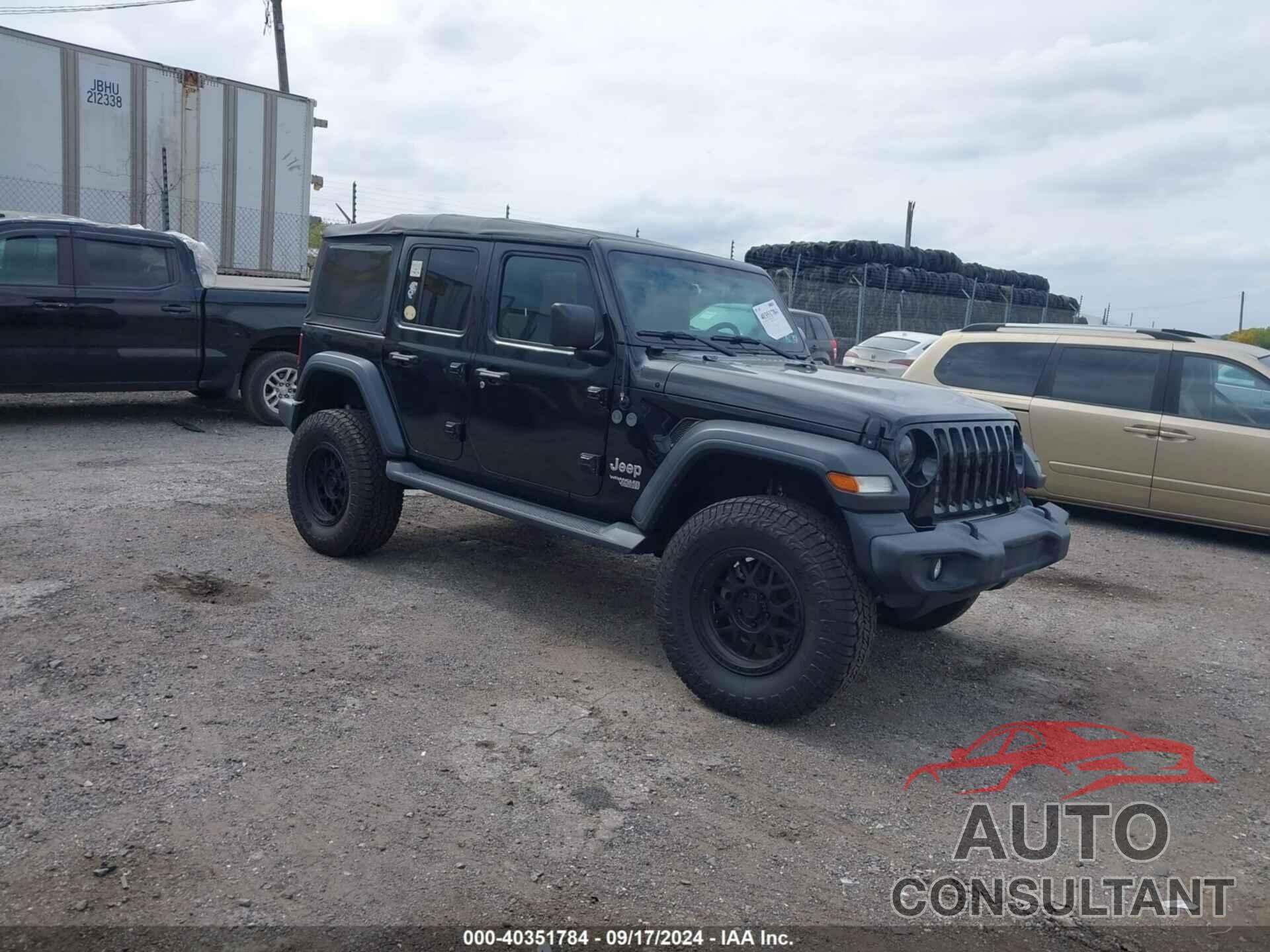 JEEP WRANGLER UNLIMITED 2018 - 1C4HJXDG0JW257755