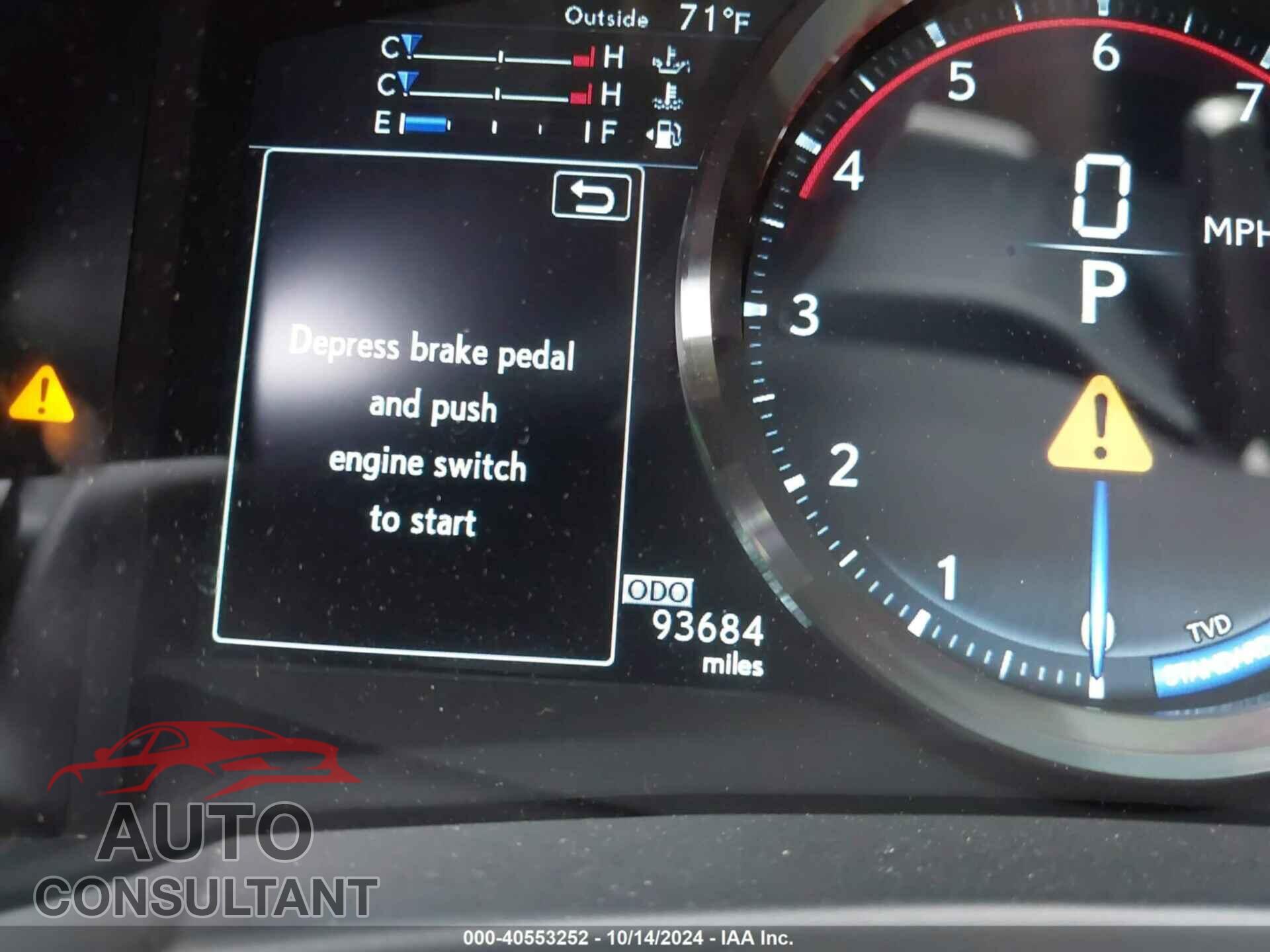 LEXUS RC F 2015 - JTHHP5BC6F5000775