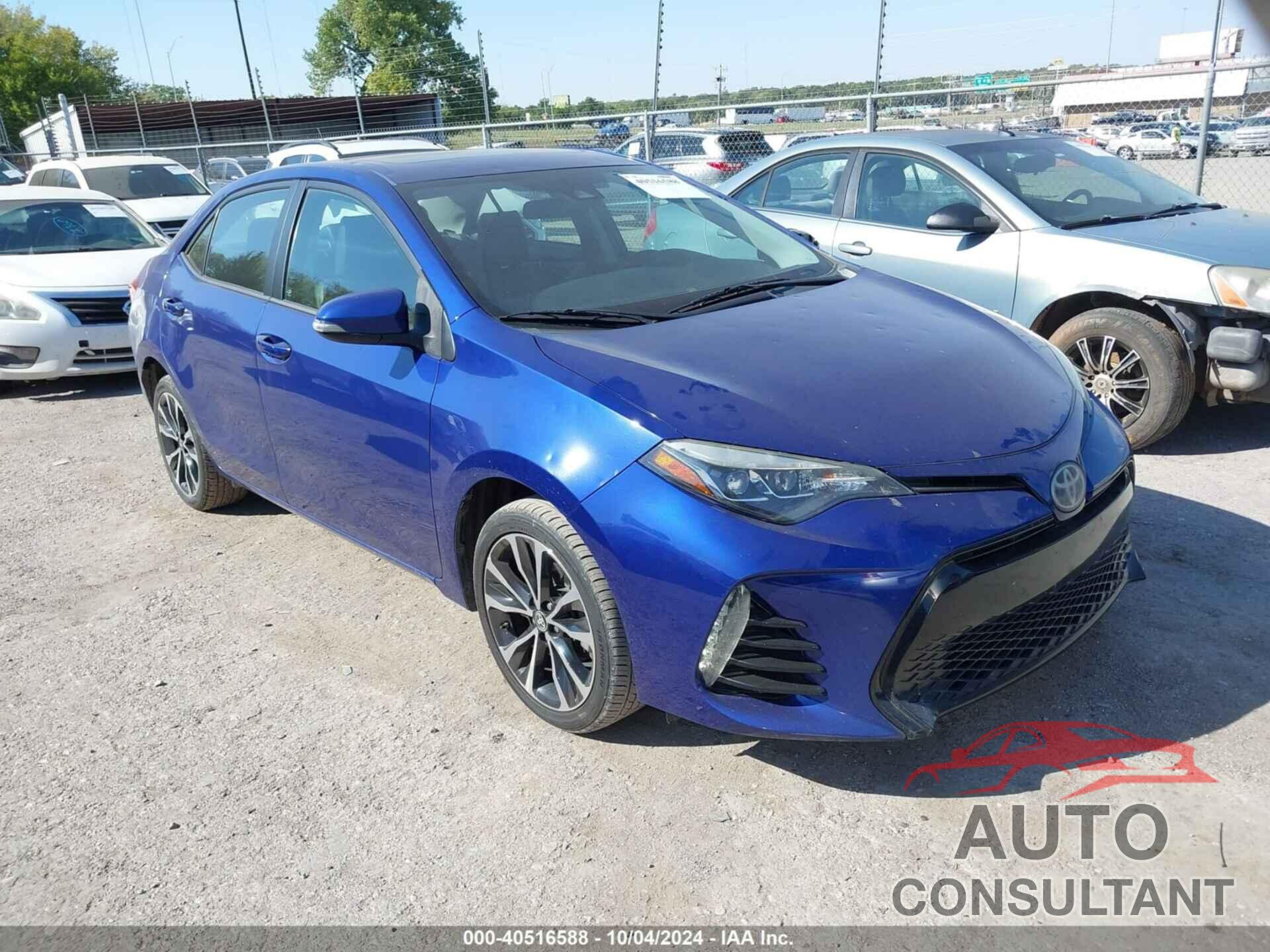 TOYOTA COROLLA 2017 - 5YFBURHE8HP679695