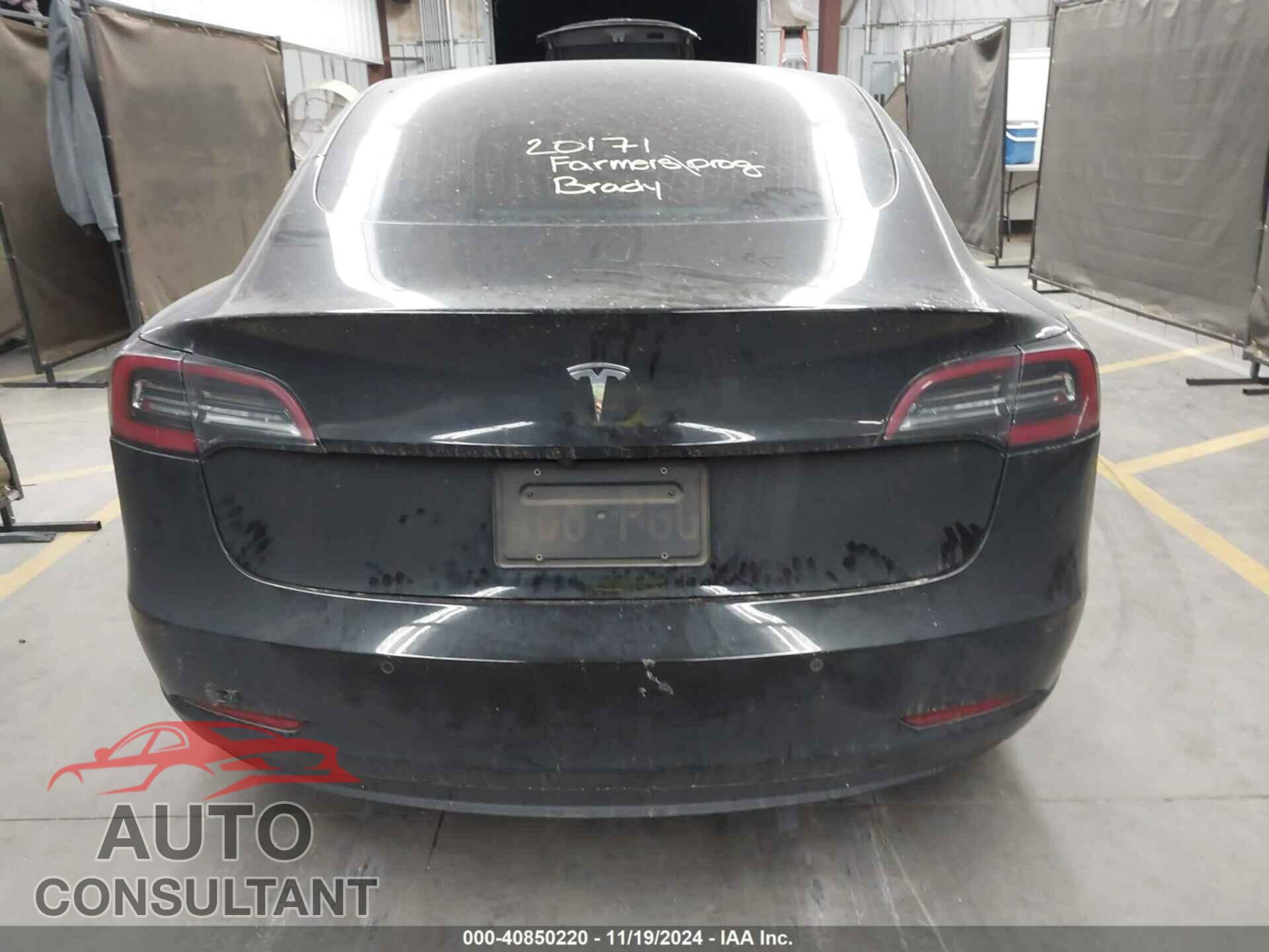 TESLA MODEL 3 2020 - 5YJ3E1EA5LF609287