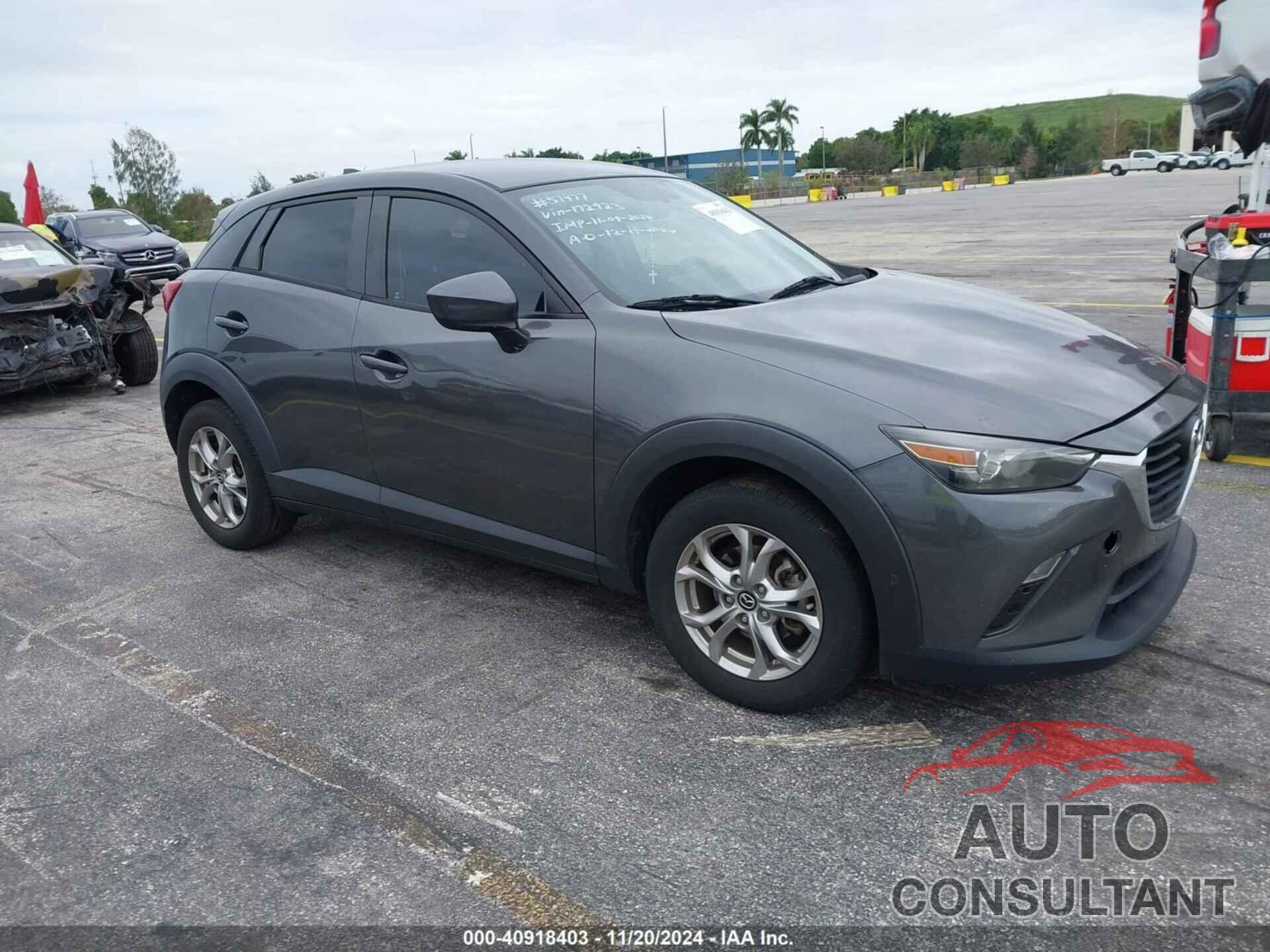 MAZDA CX-3 2017 - JM1DKDB75H0172923