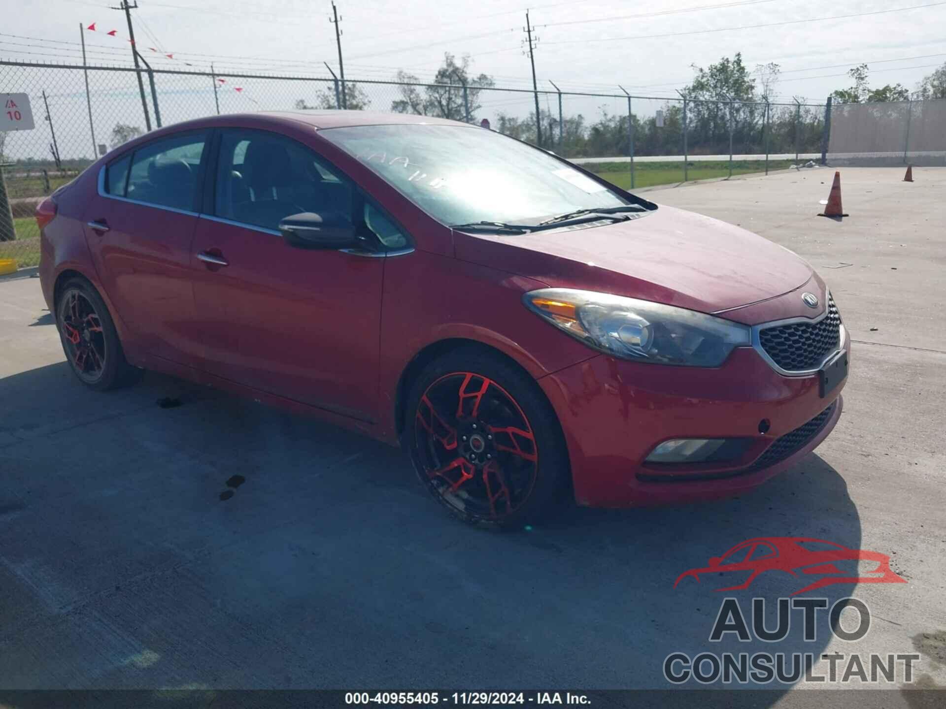 KIA FORTE 2014 - KNAFZ4A82E5086687