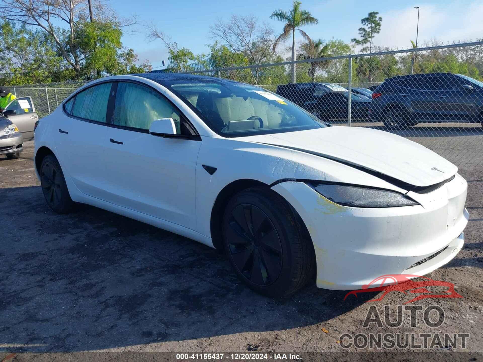 TESLA MODEL 3 2025 - 5YJ3E1EA2SF888390