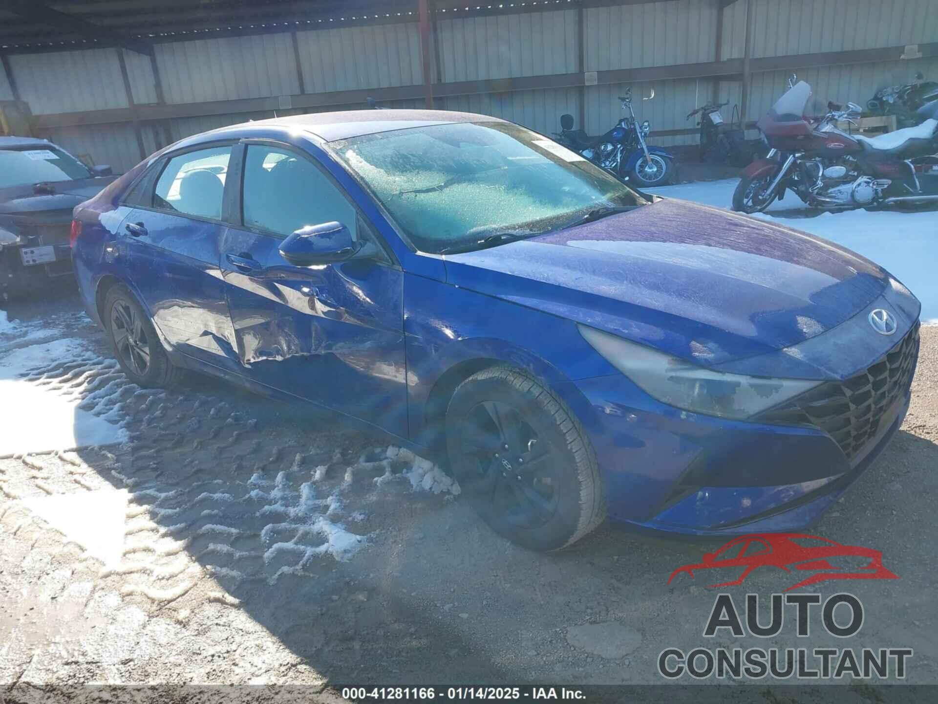 HYUNDAI ELANTRA 2022 - KMHLS4AG9NU315255