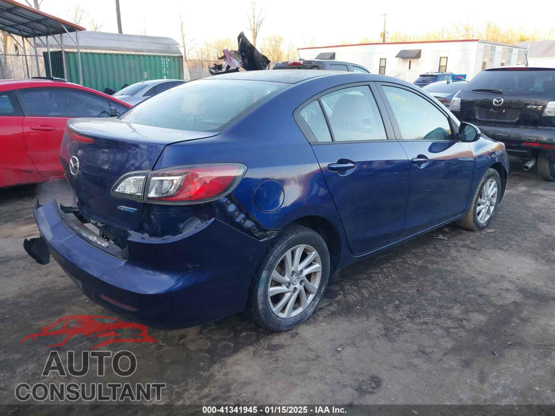 MAZDA MAZDA3 2012 - JM1BL1V75C1596510
