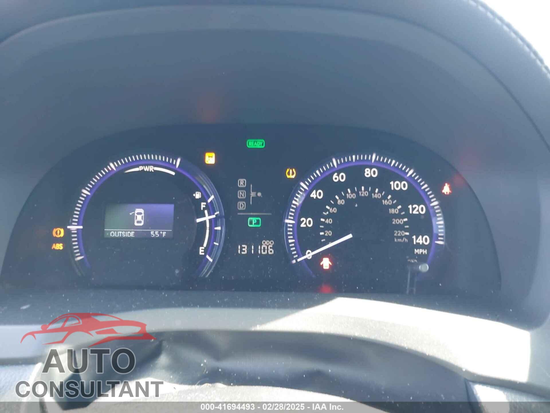 LEXUS HS 2010 - JTHBB1BA9A2035560