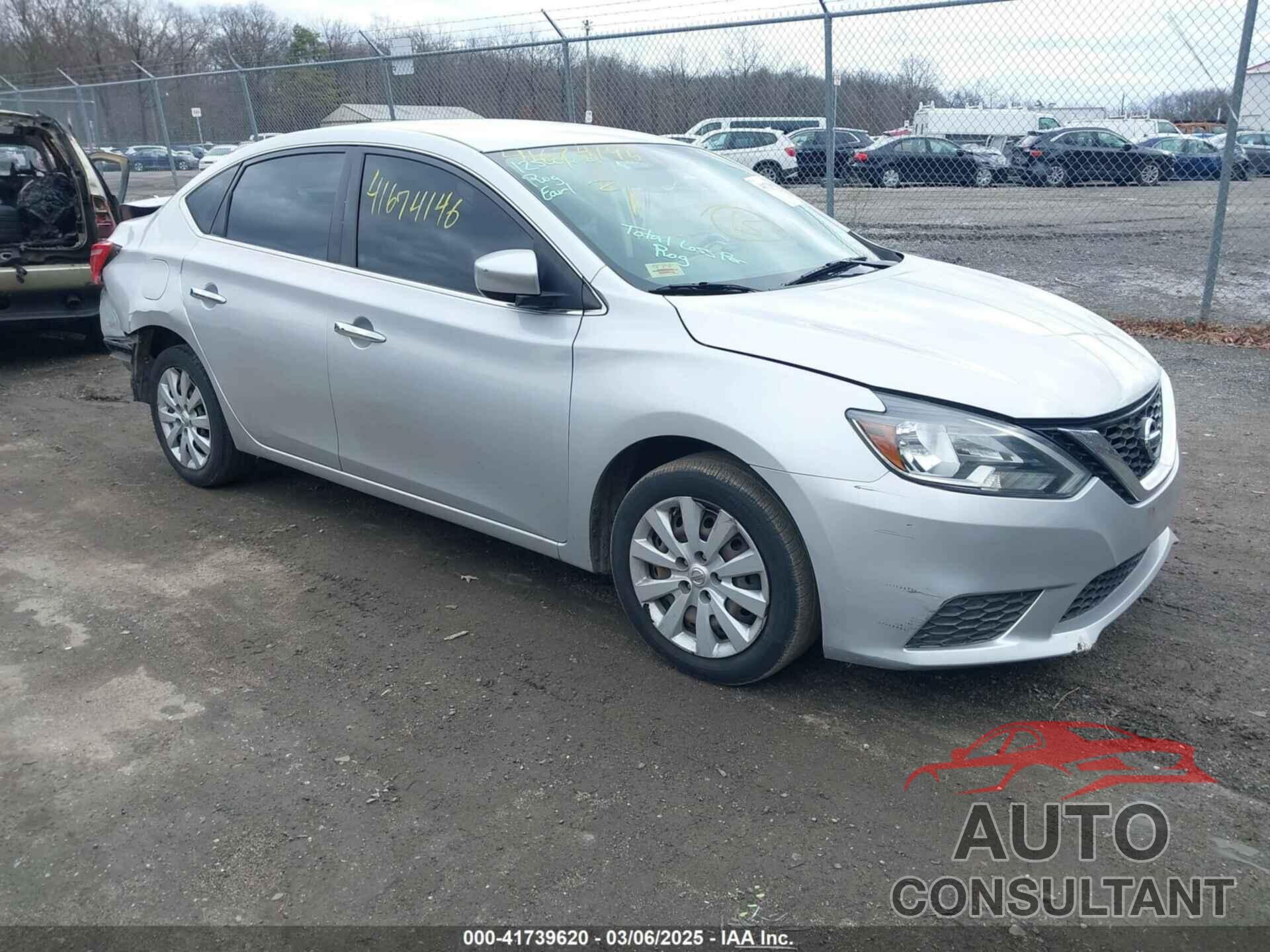 NISSAN SENTRA 2016 - 3N1AB7AP8GL662203