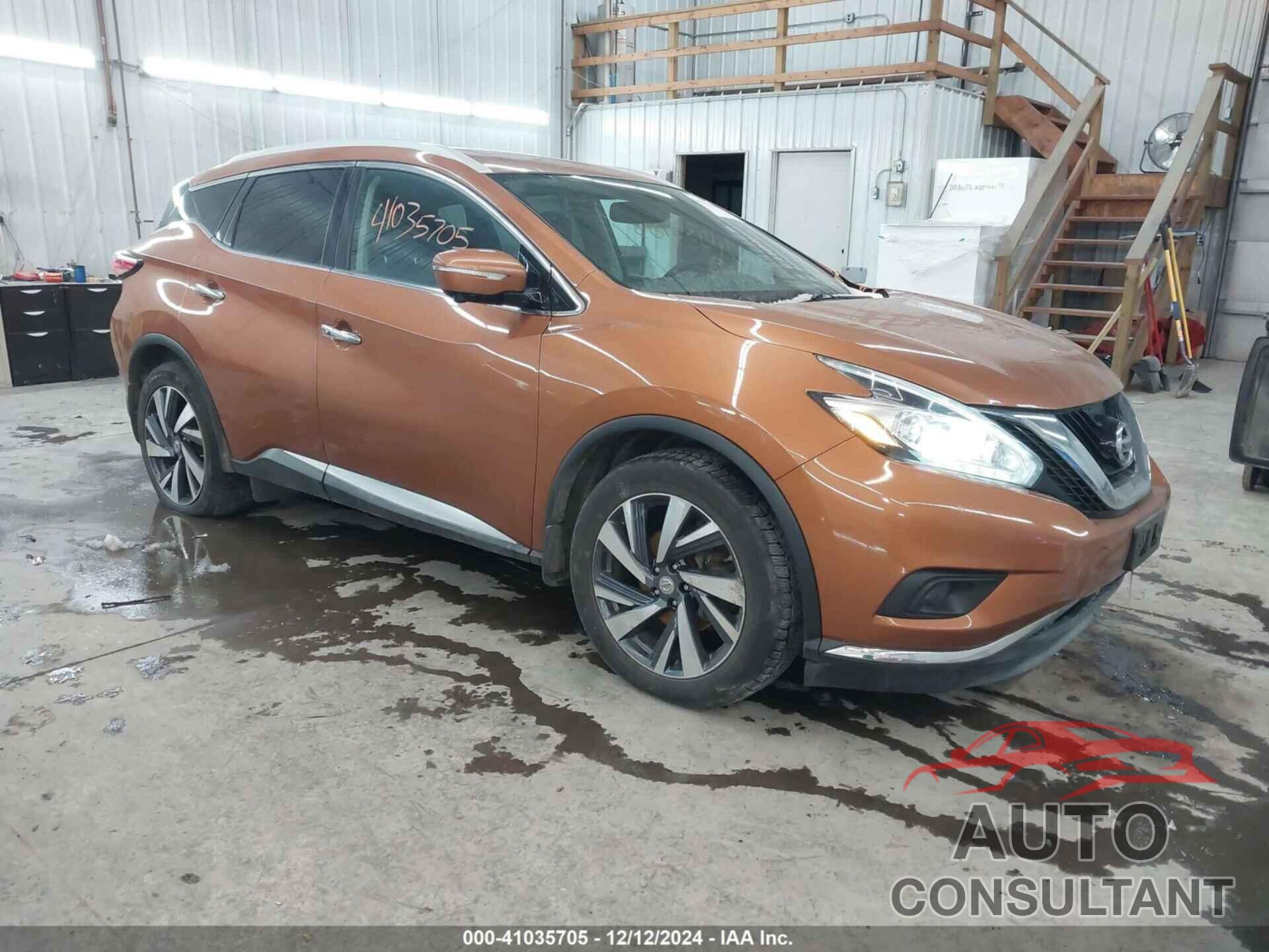 NISSAN MURANO 2015 - 5N1AZ2MH2FN215750