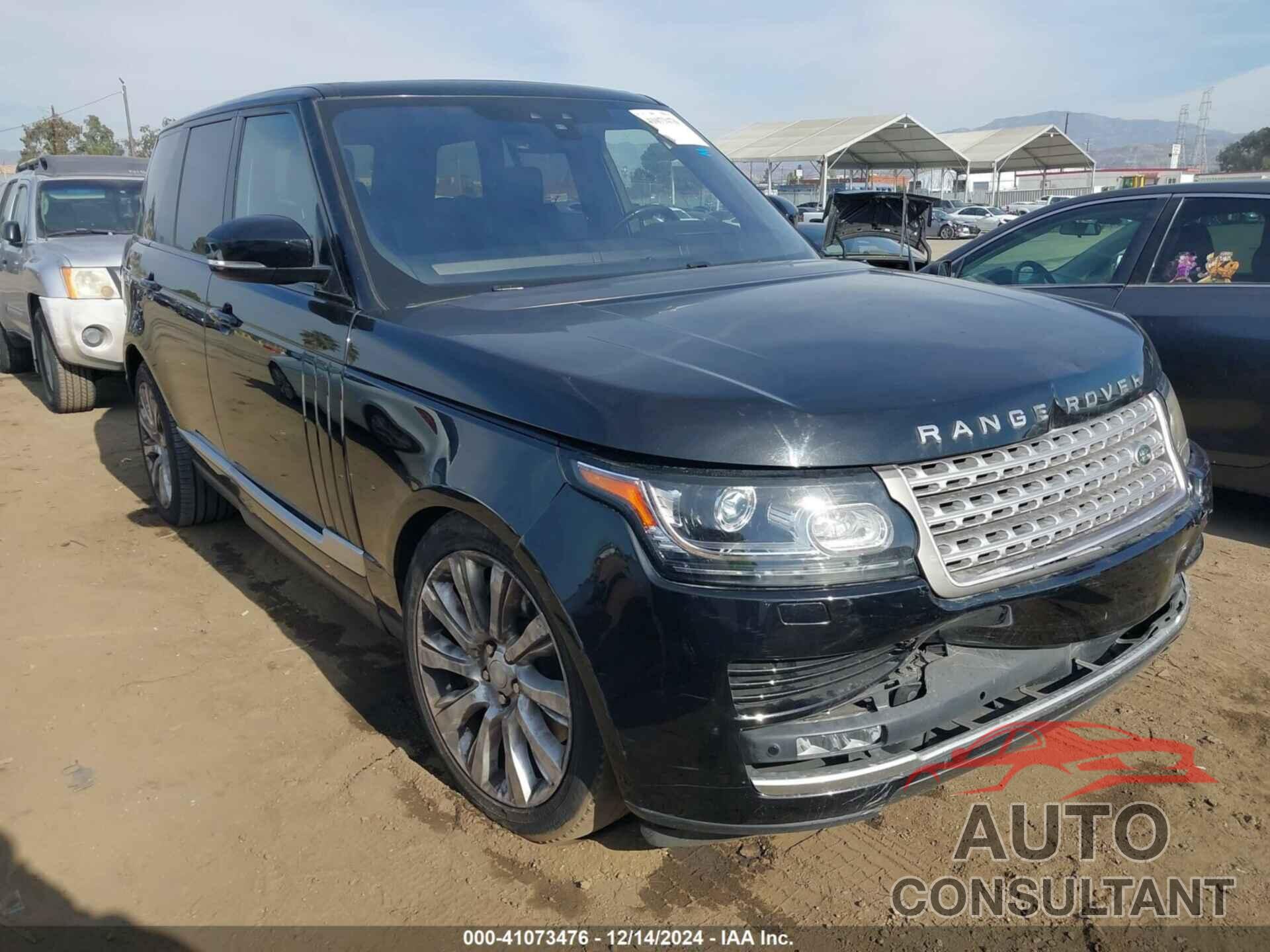 LAND ROVER RANGE ROVER 2017 - SALGS2FE7HA367791