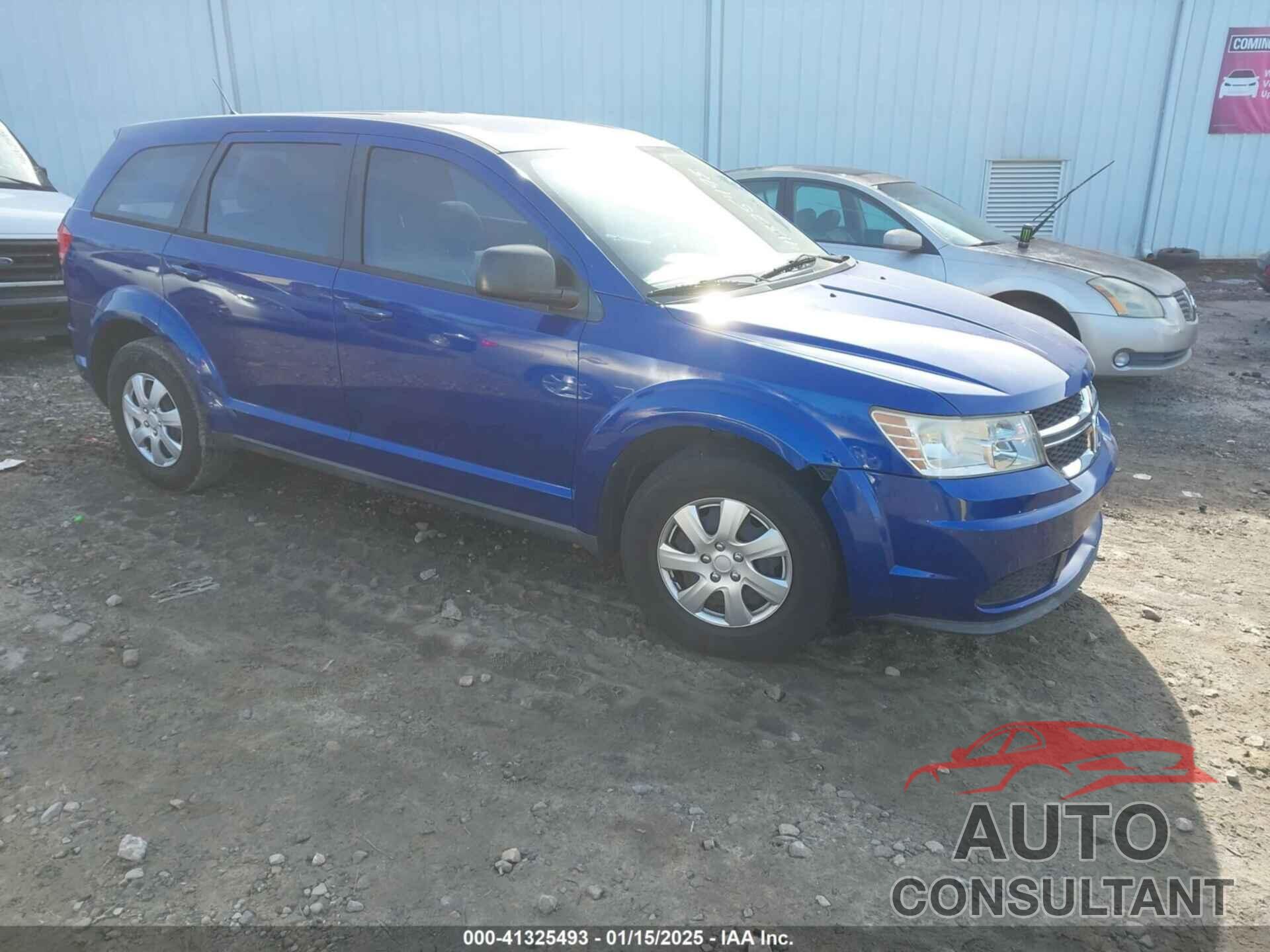 DODGE JOURNEY 2012 - 3C4PDCAB4CT389379