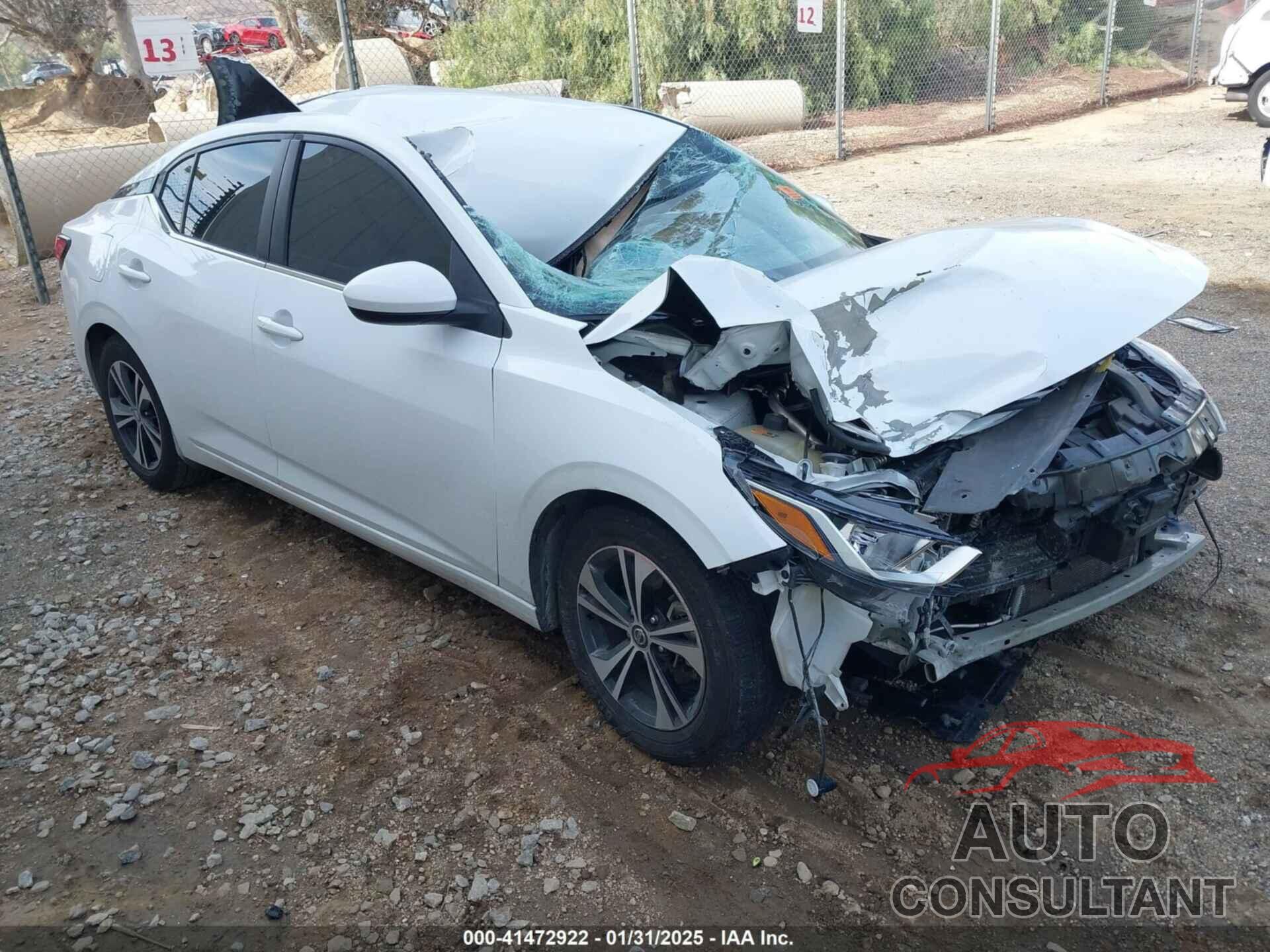 NISSAN SENTRA 2021 - 3N1AB8CV5MY320448
