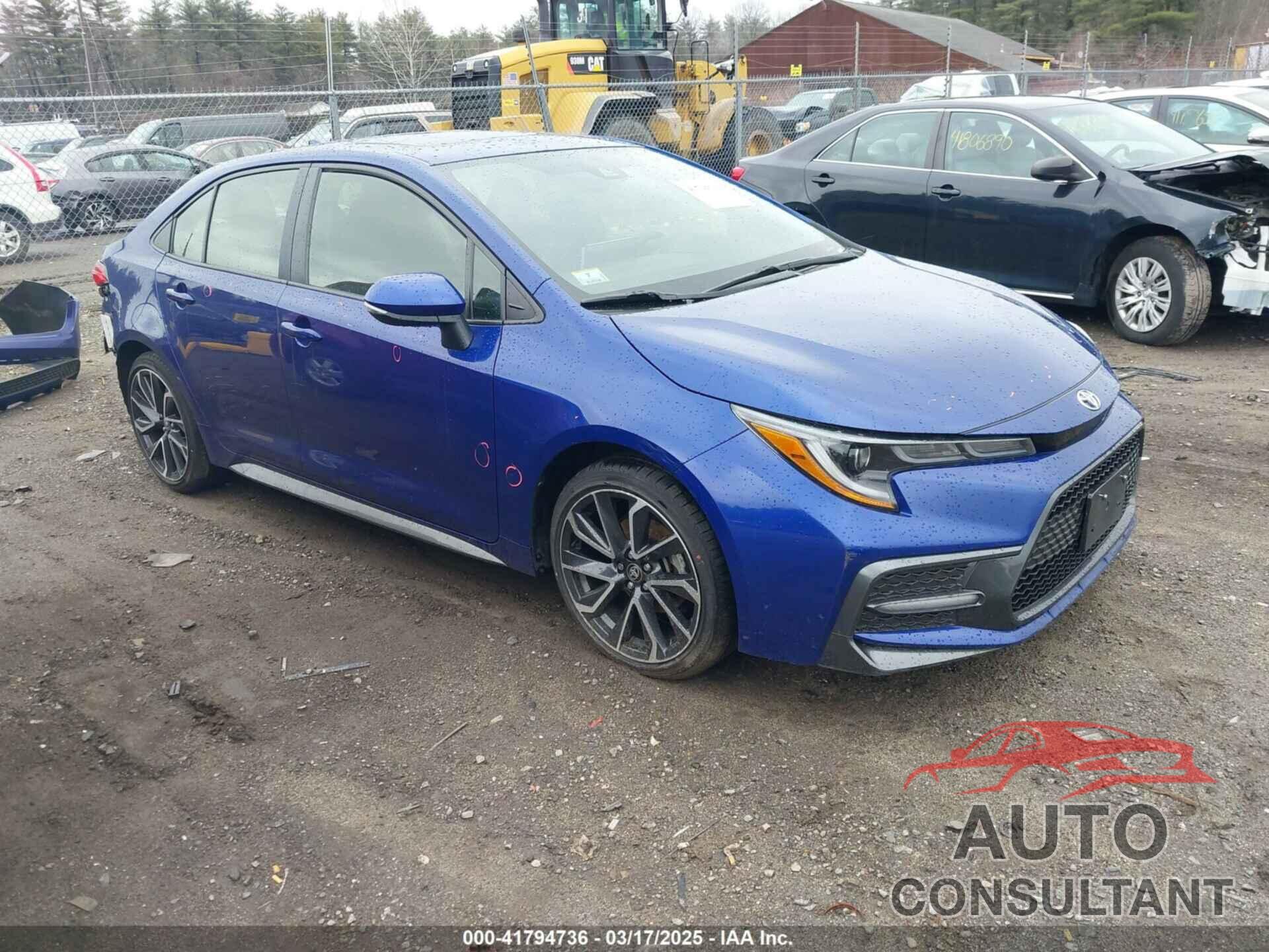 TOYOTA COROLLA 2020 - JTDP4RCE7LJ033722