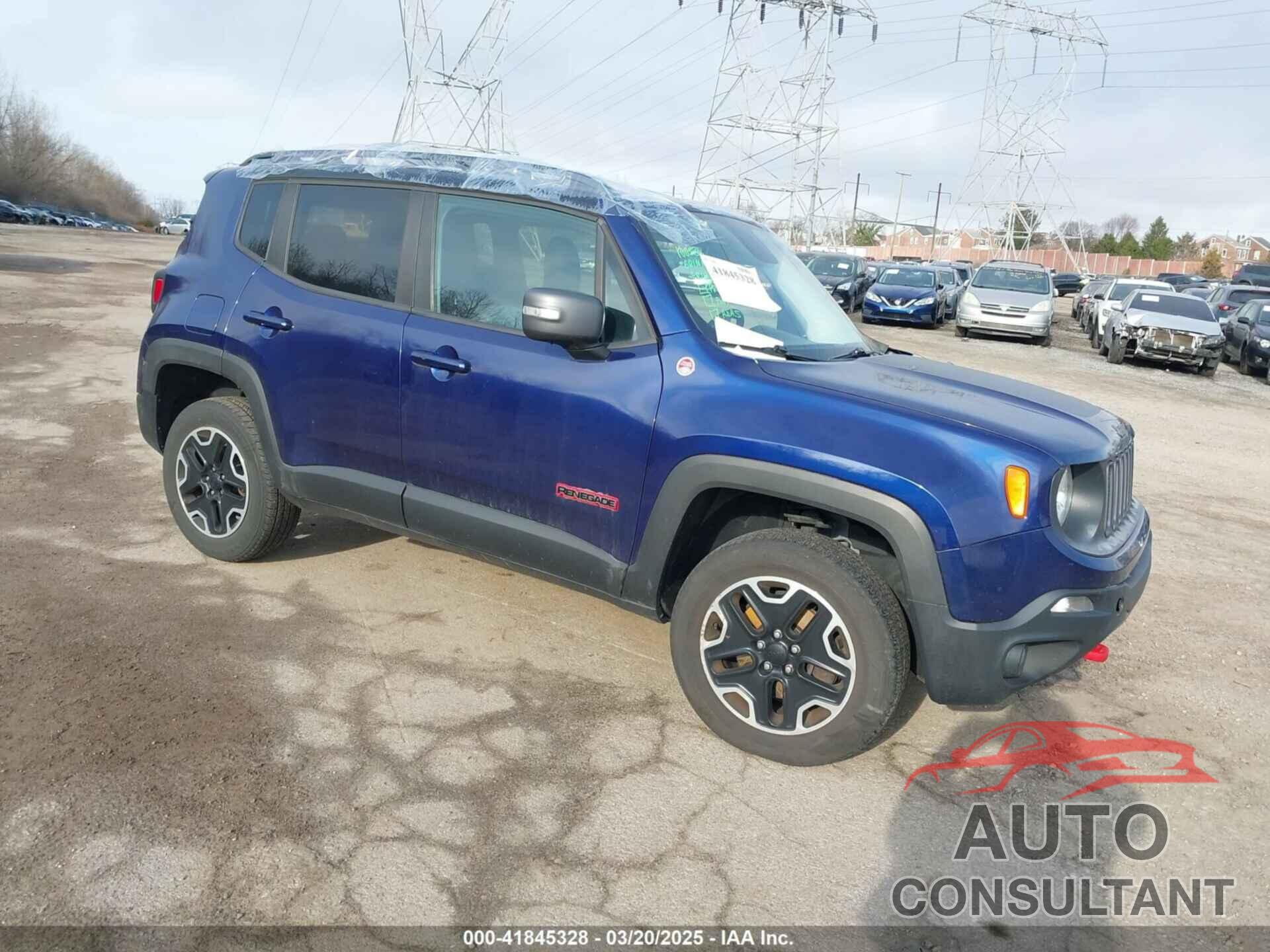 JEEP RENEGADE 2017 - ZACCJBCB5HPG13126